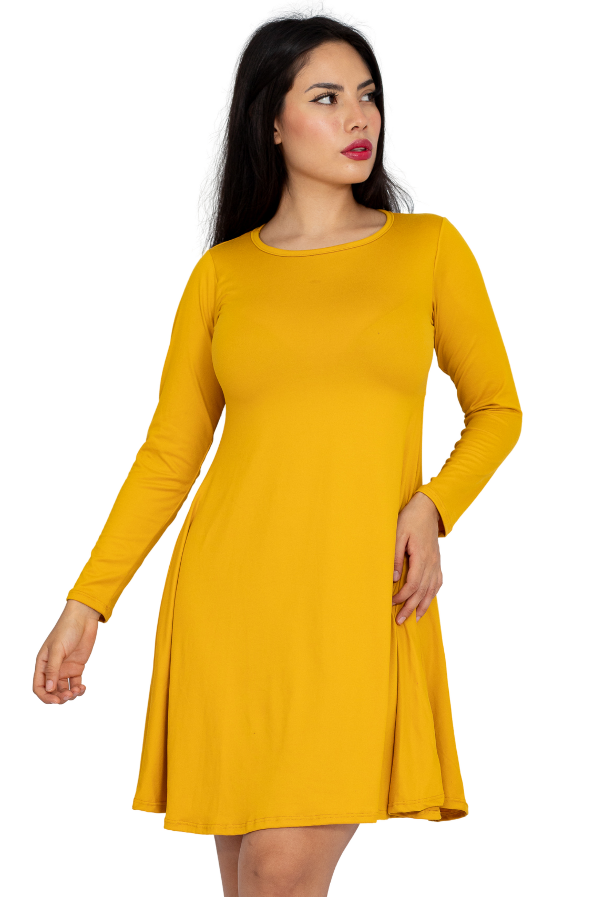 Vestido Aurora Manga Larga