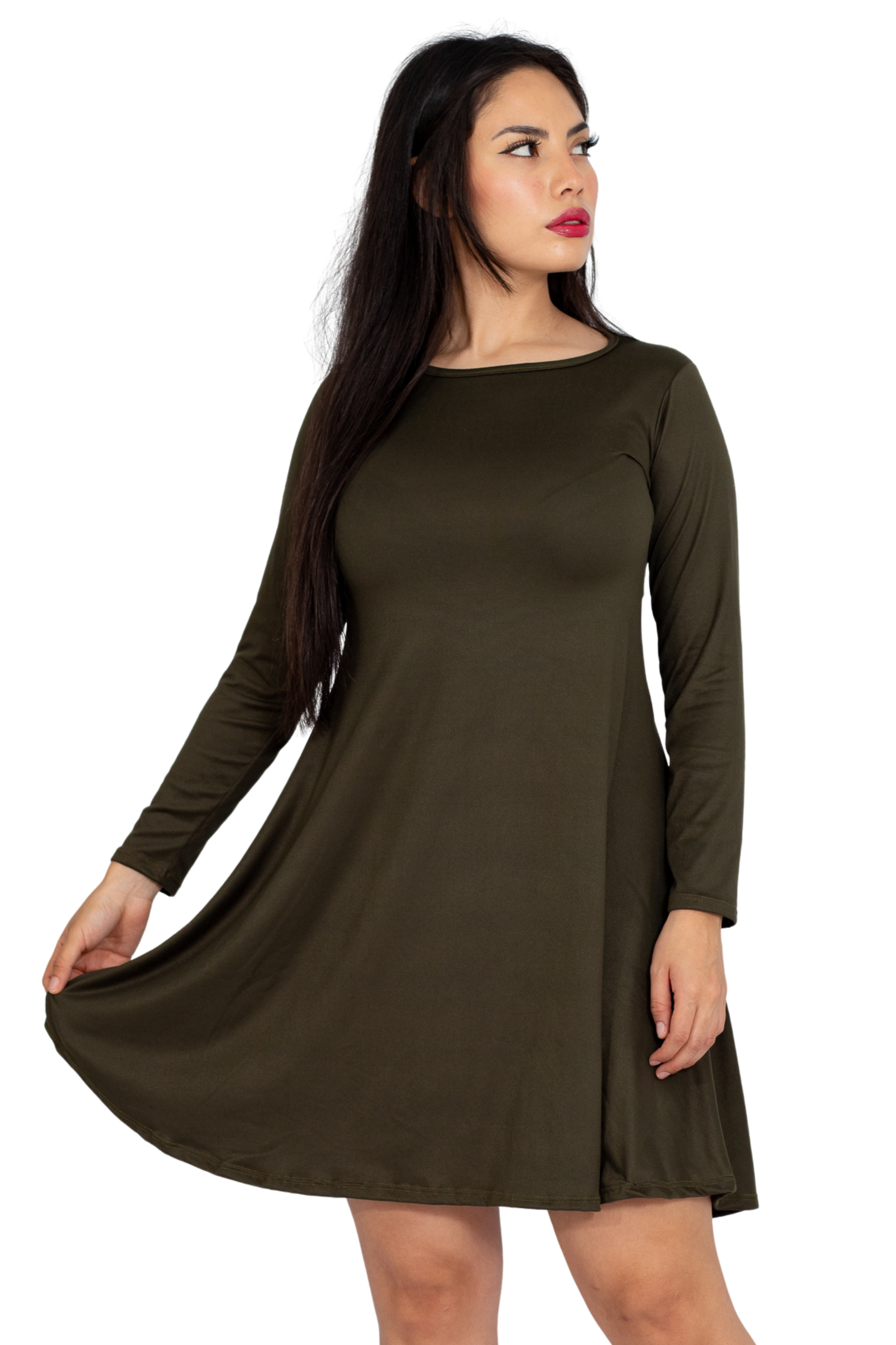 Vestido Aurora Manga Larga