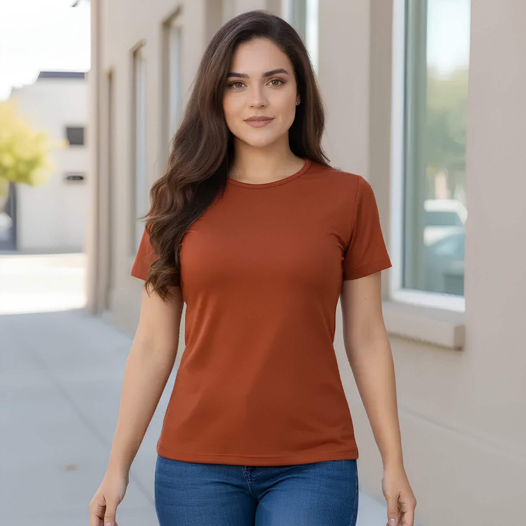 Blusa Lisa Manga Corta