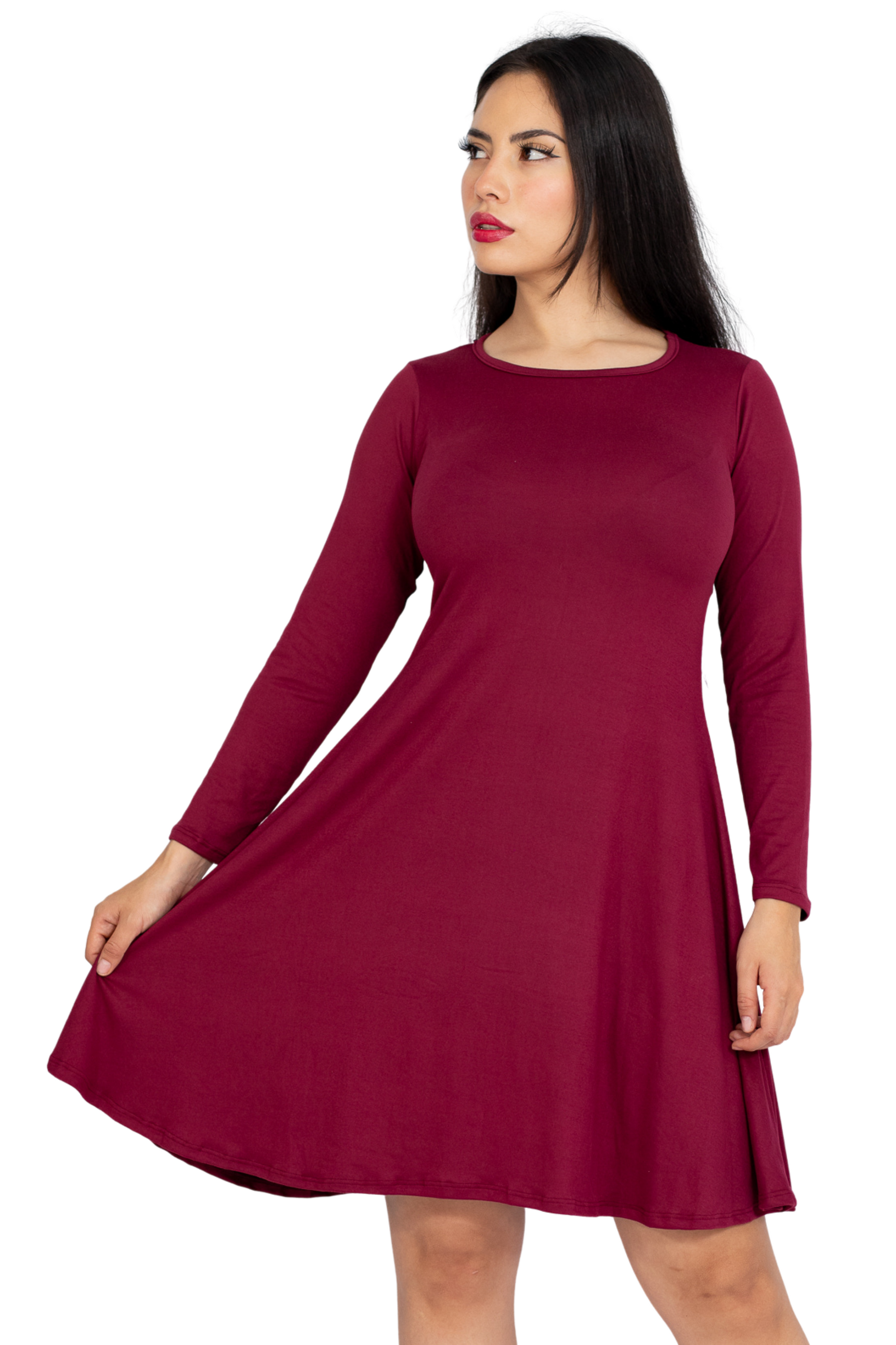 Vestido Aurora Manga Larga