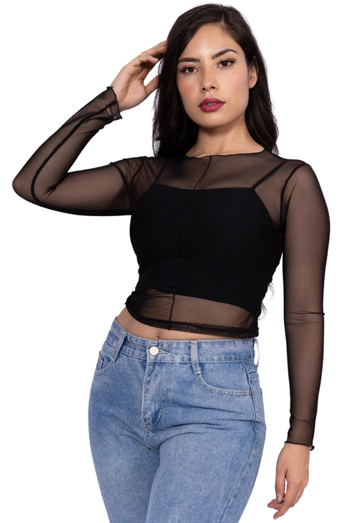 Blusa Alabama Manga larga