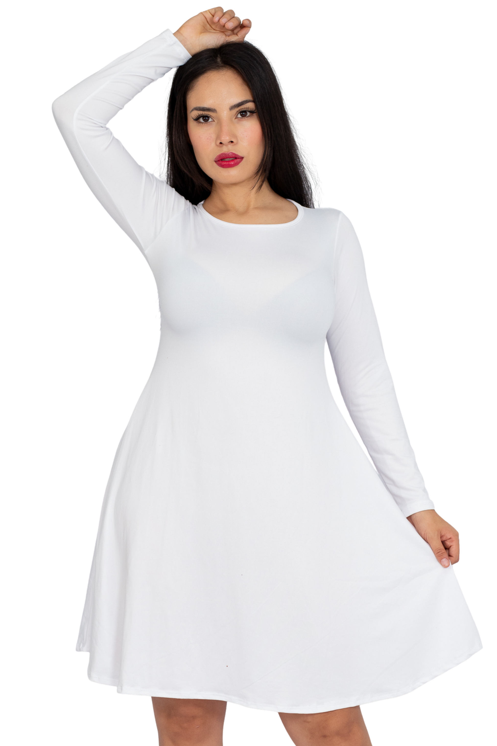 Vestido Aurora Manga Larga