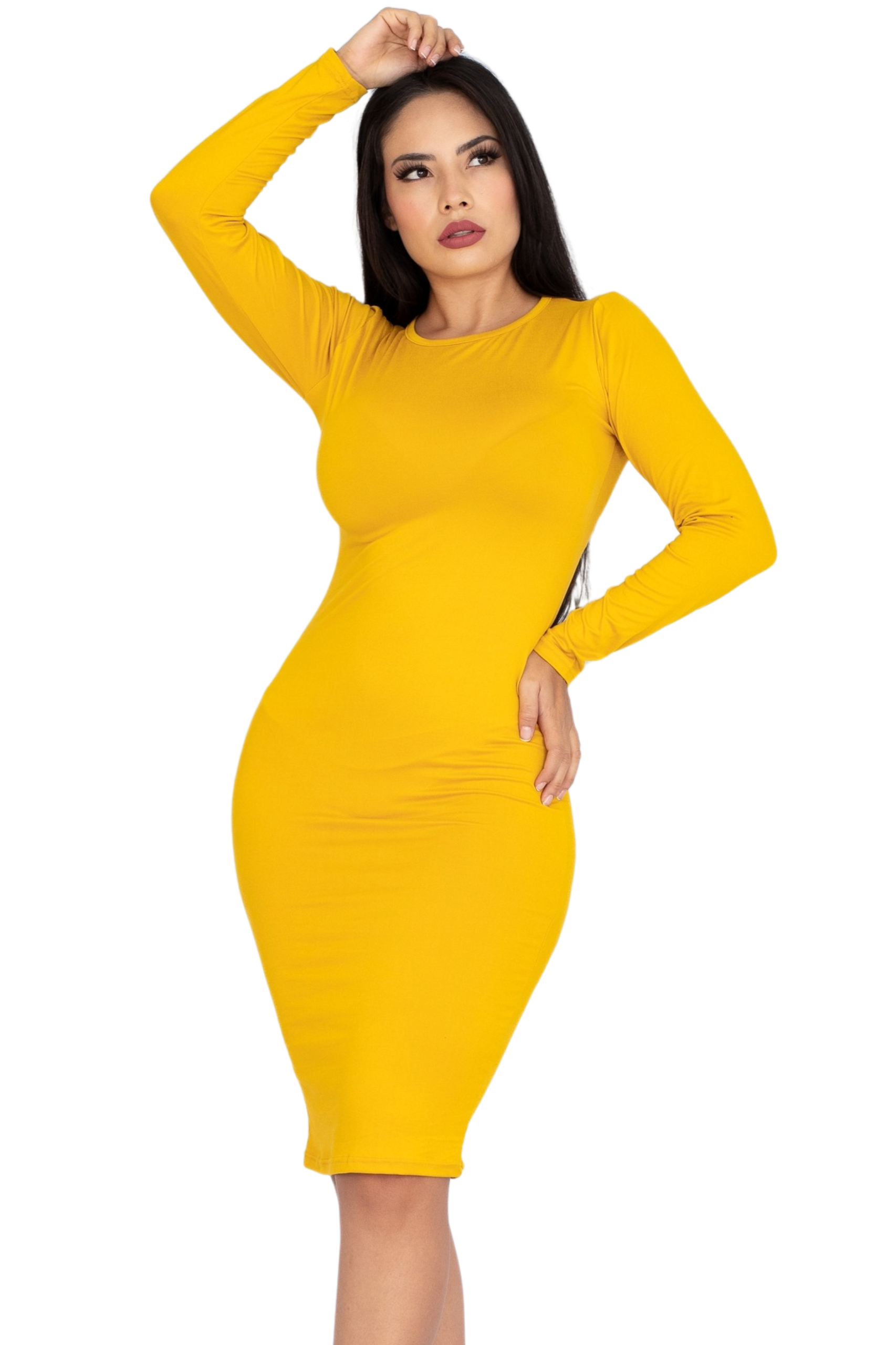 Vestido Londres Manga Larga