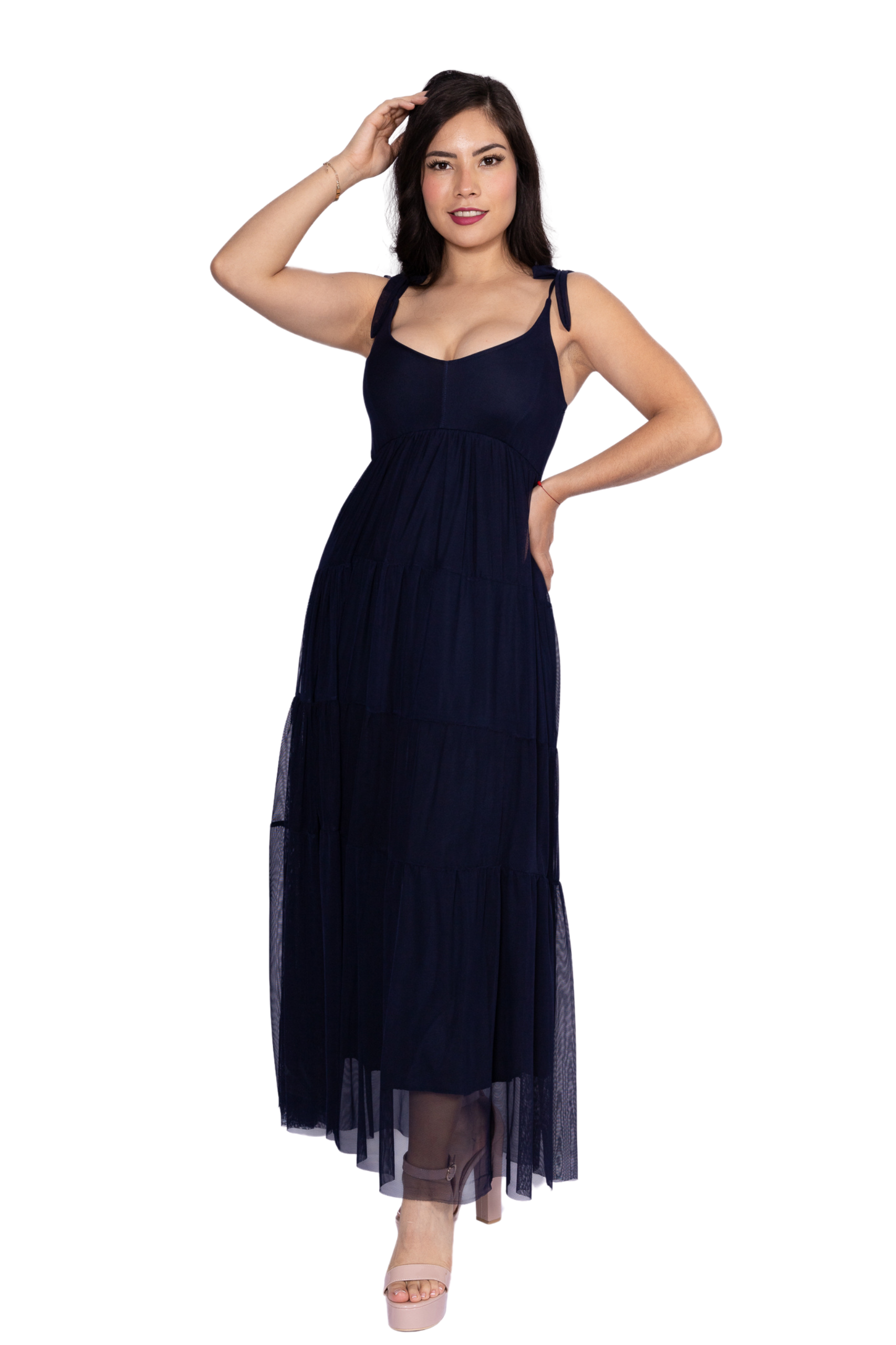 Maxivestido Merida tirante