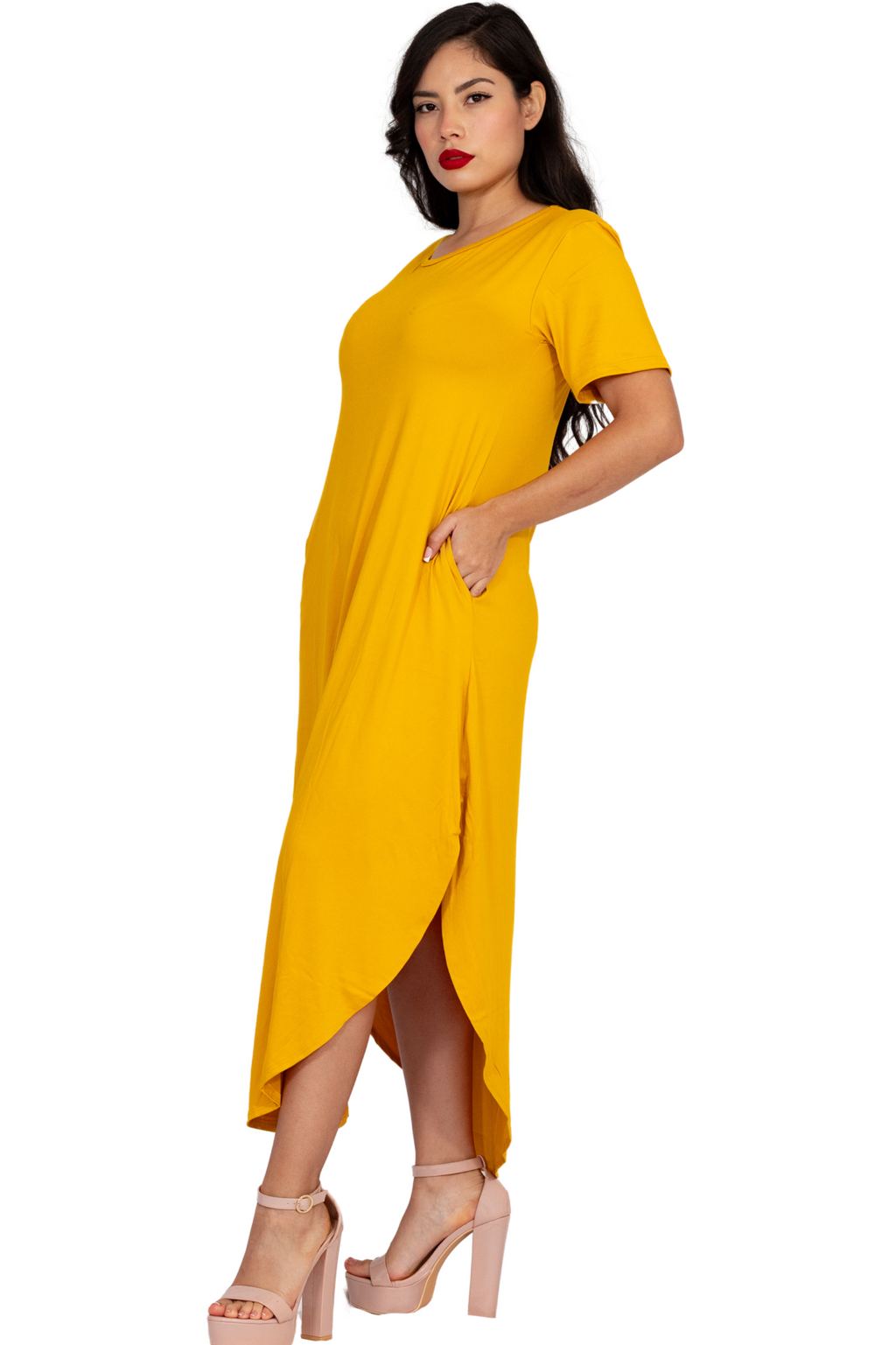 Maxivestido Japón Manga corta