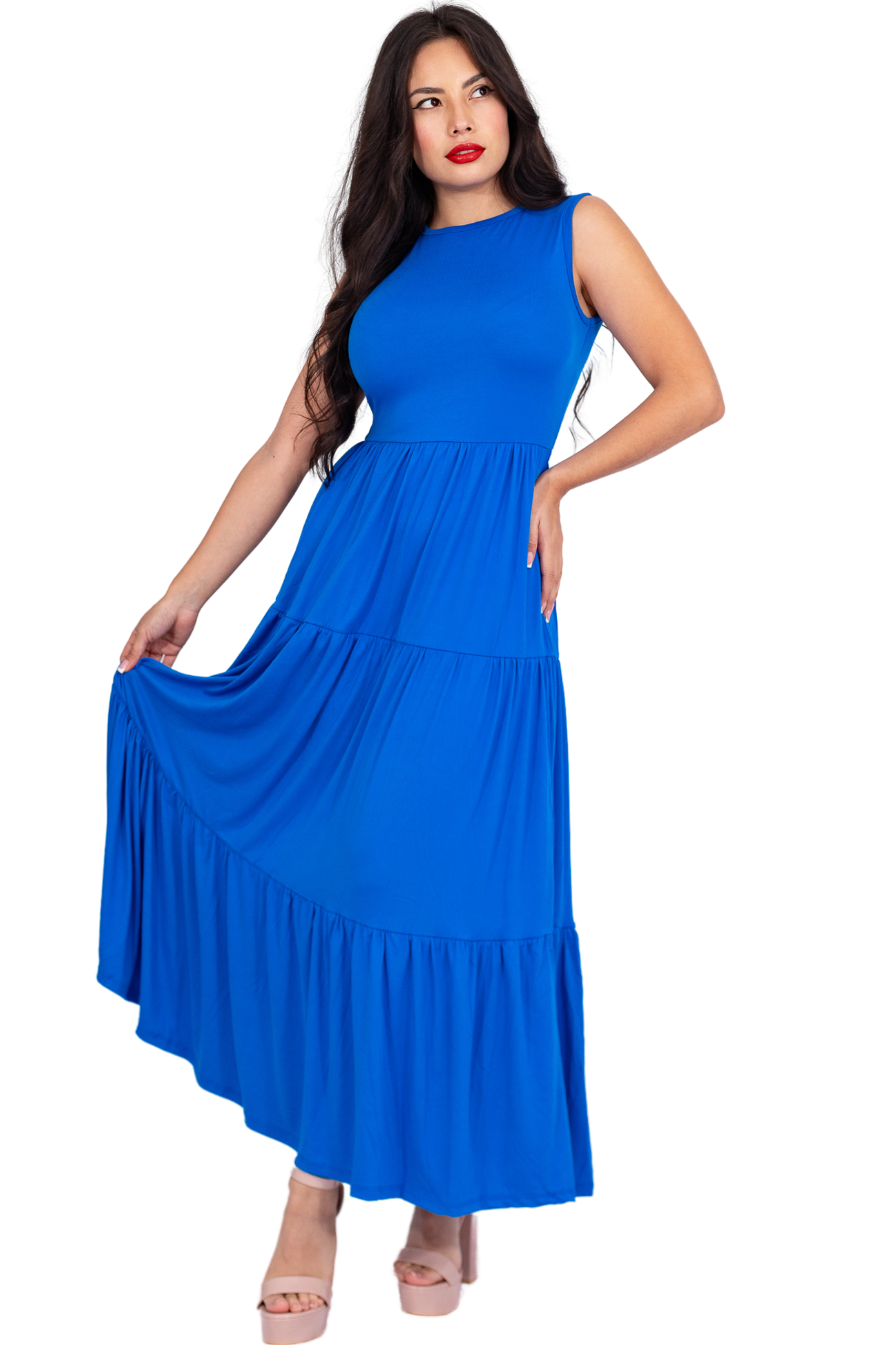 Maxivestido Tulum Sin Manga