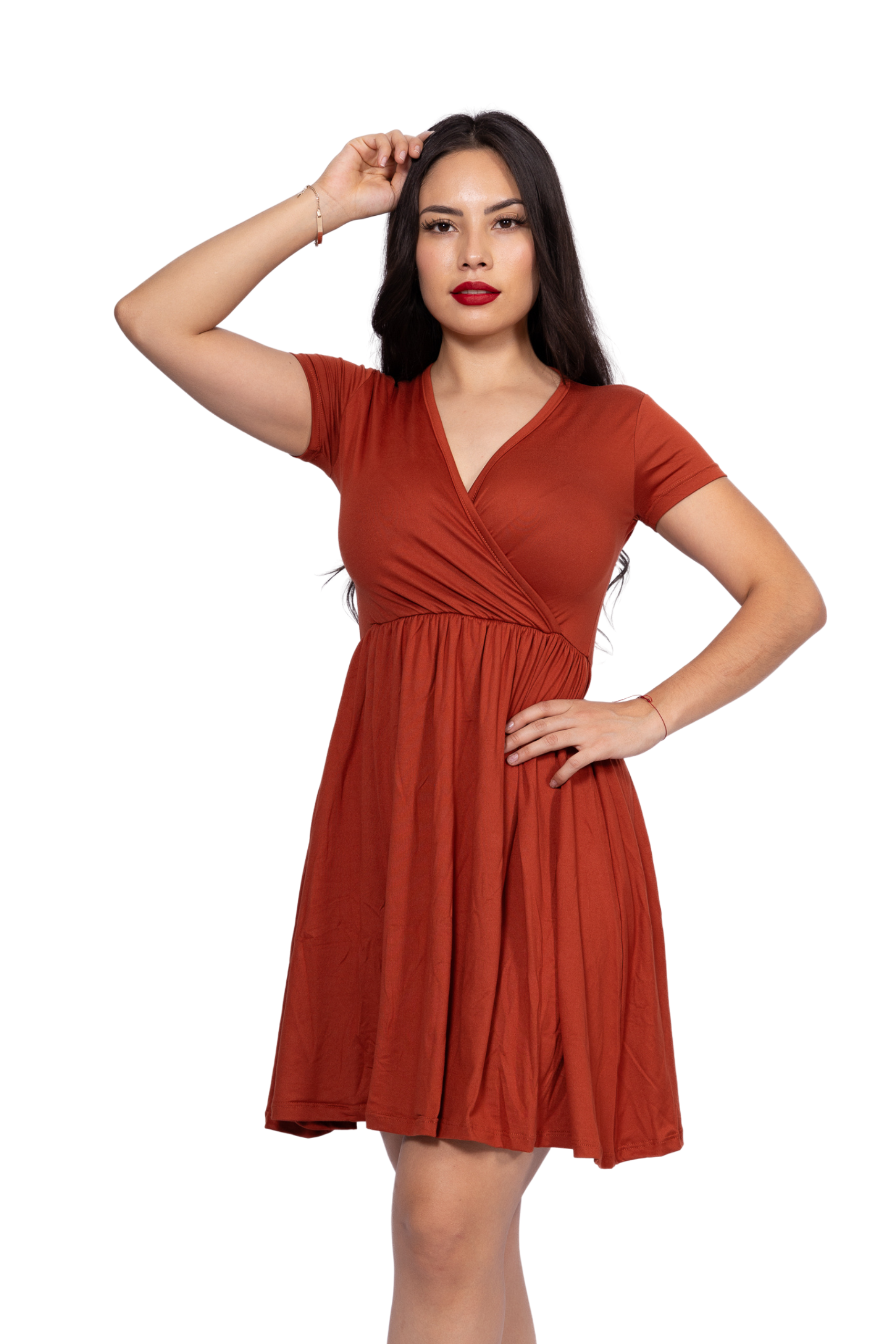 Vestido Venus Manga Corta