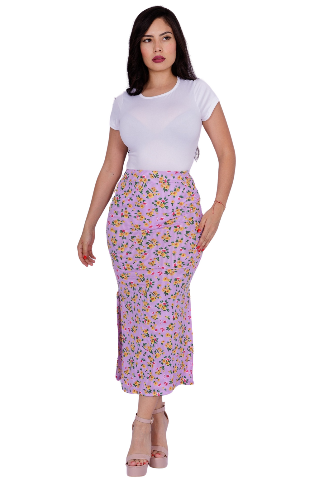 Falda Atenas Floreada