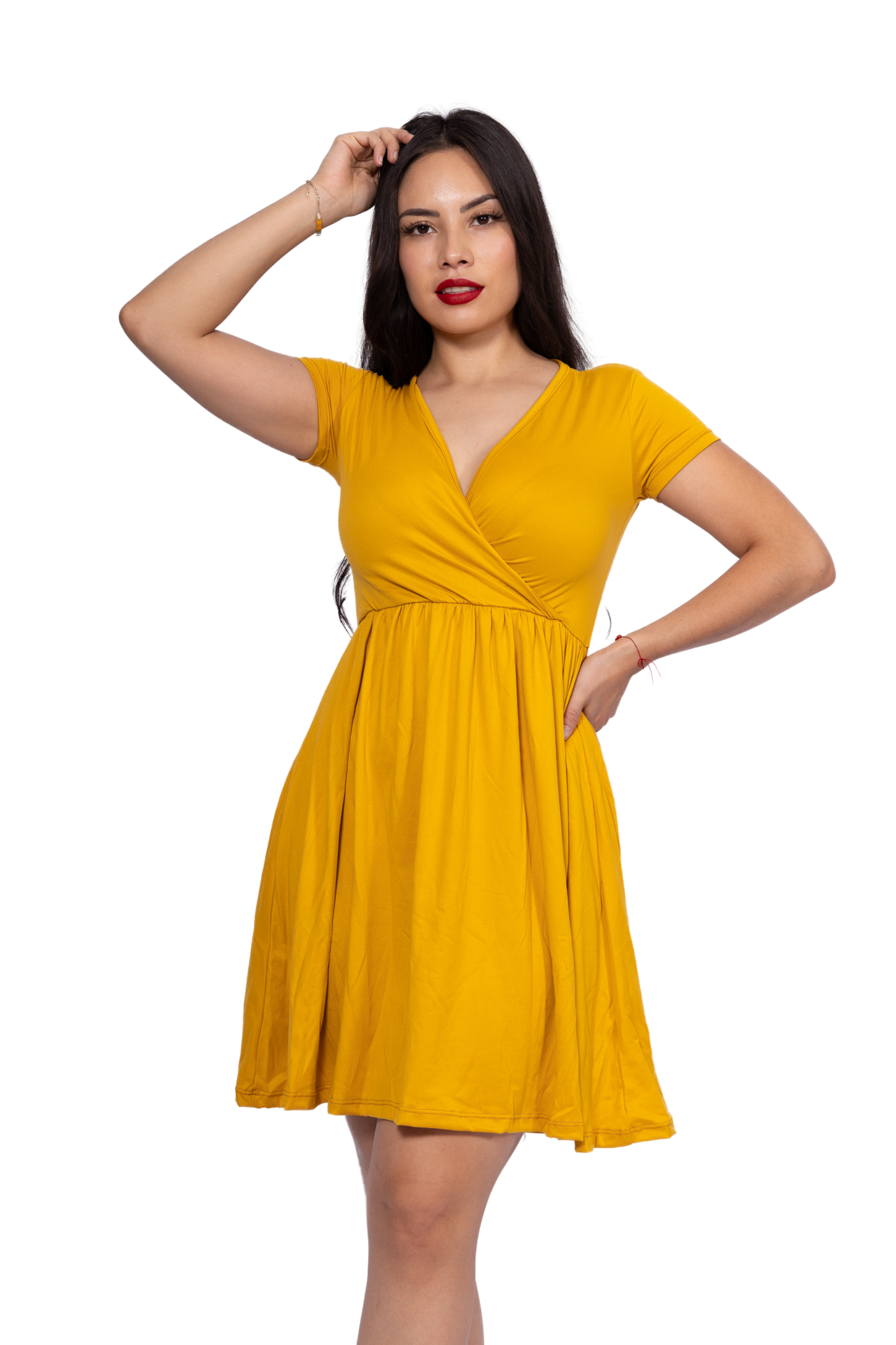 Vestido Venus Manga Corta