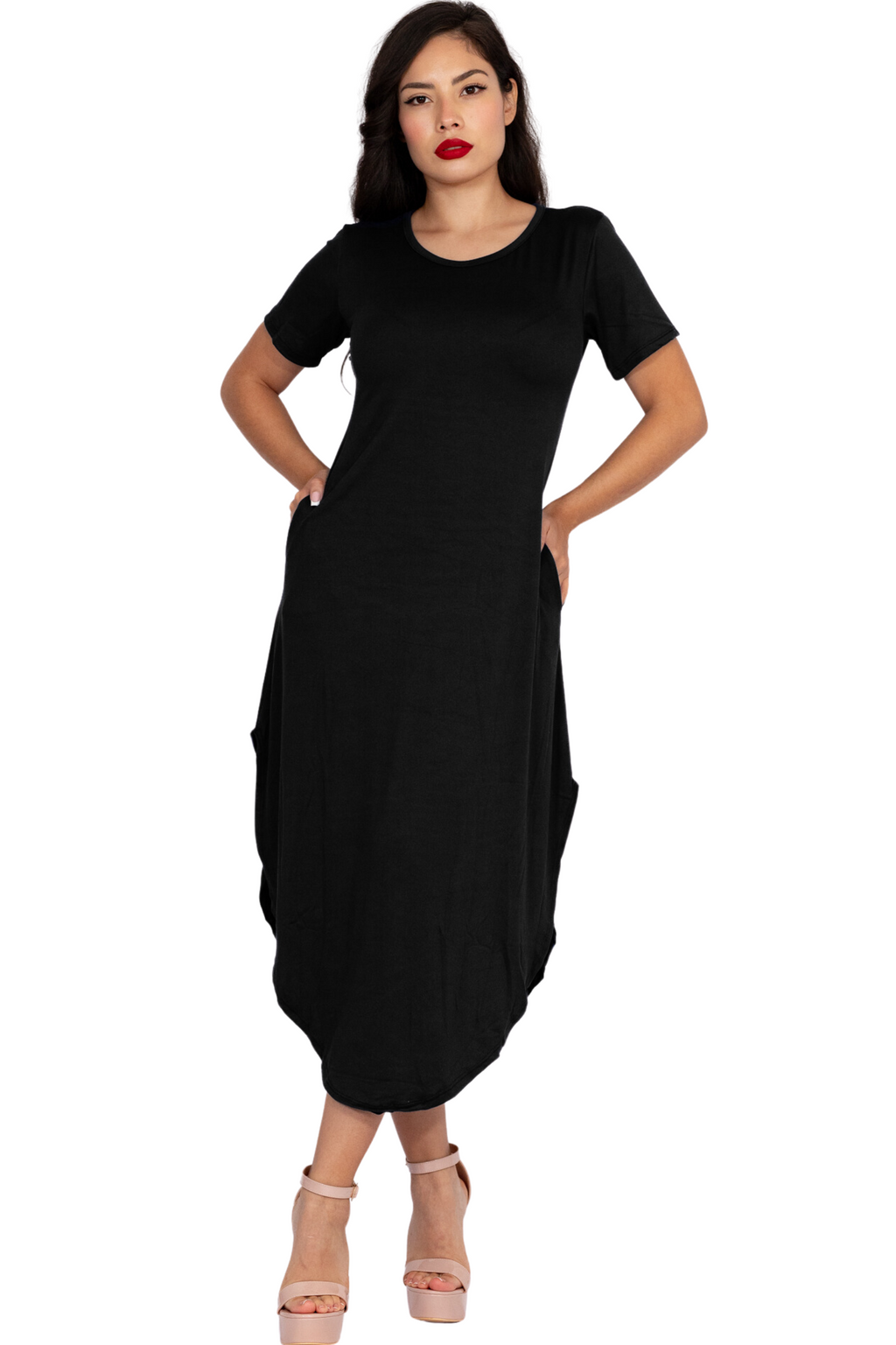 Maxivestido Japón Manga corta