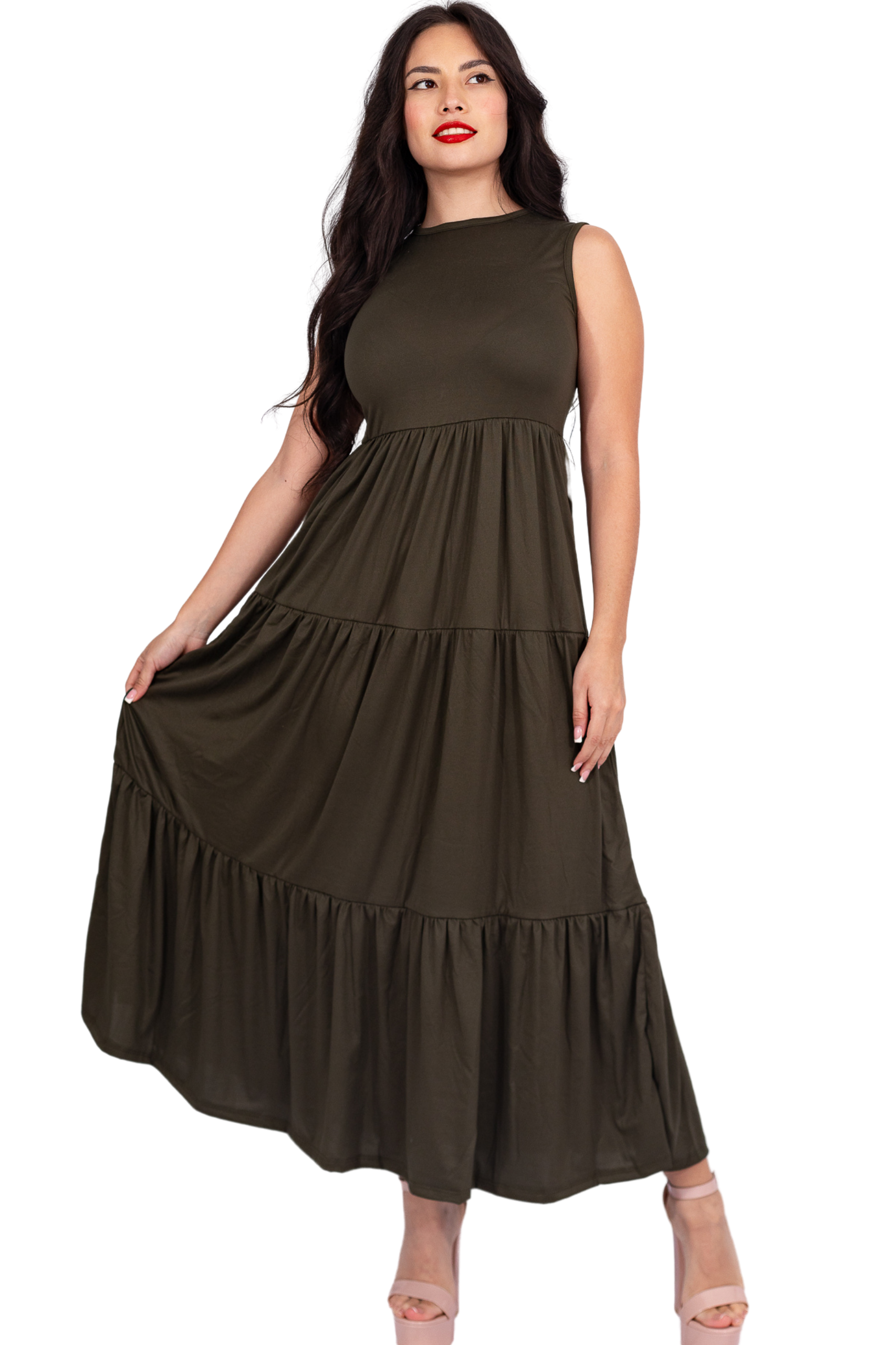 Maxivestido Tulum Sin Manga