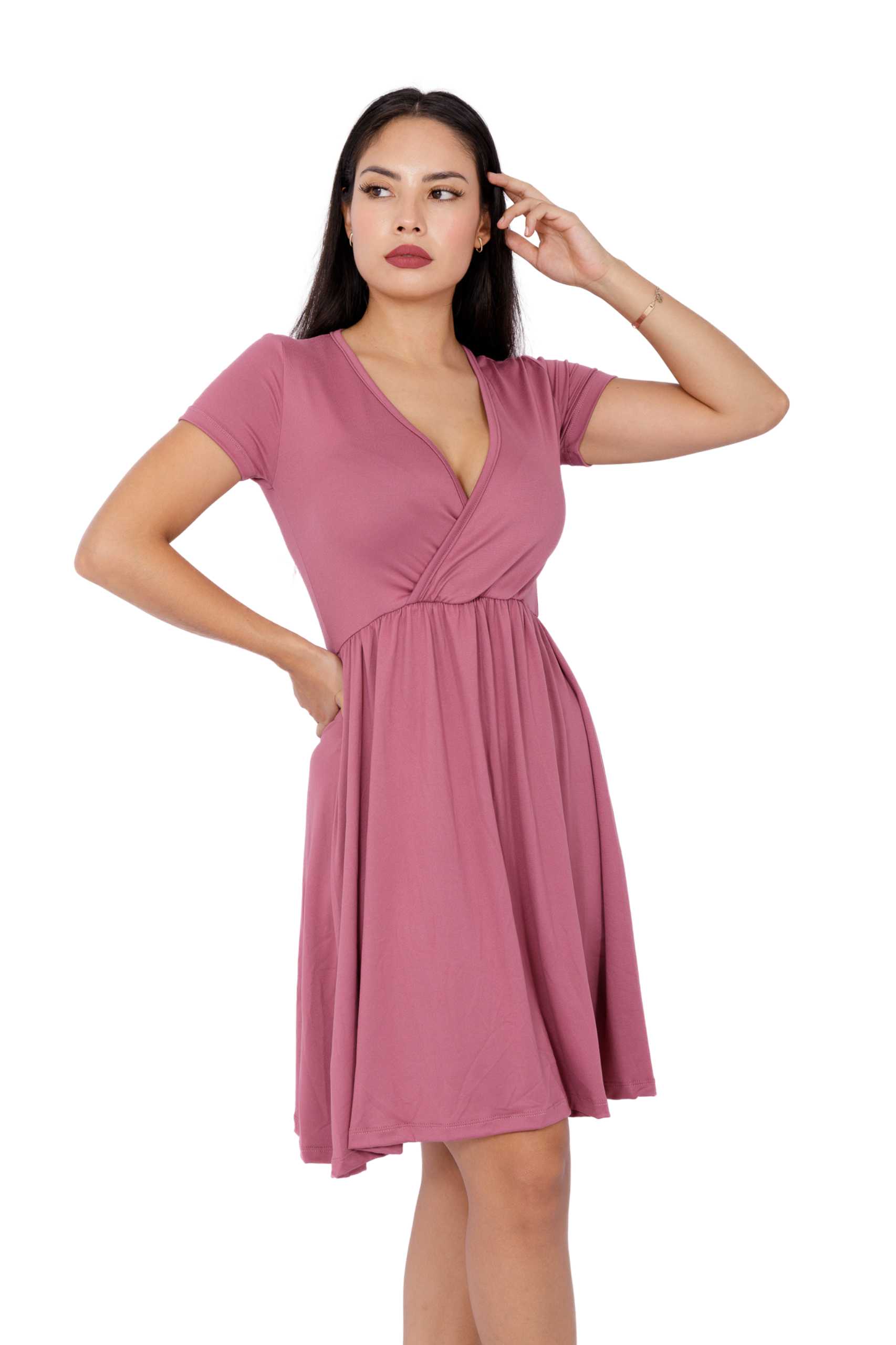 Vestido Venus Manga Corta