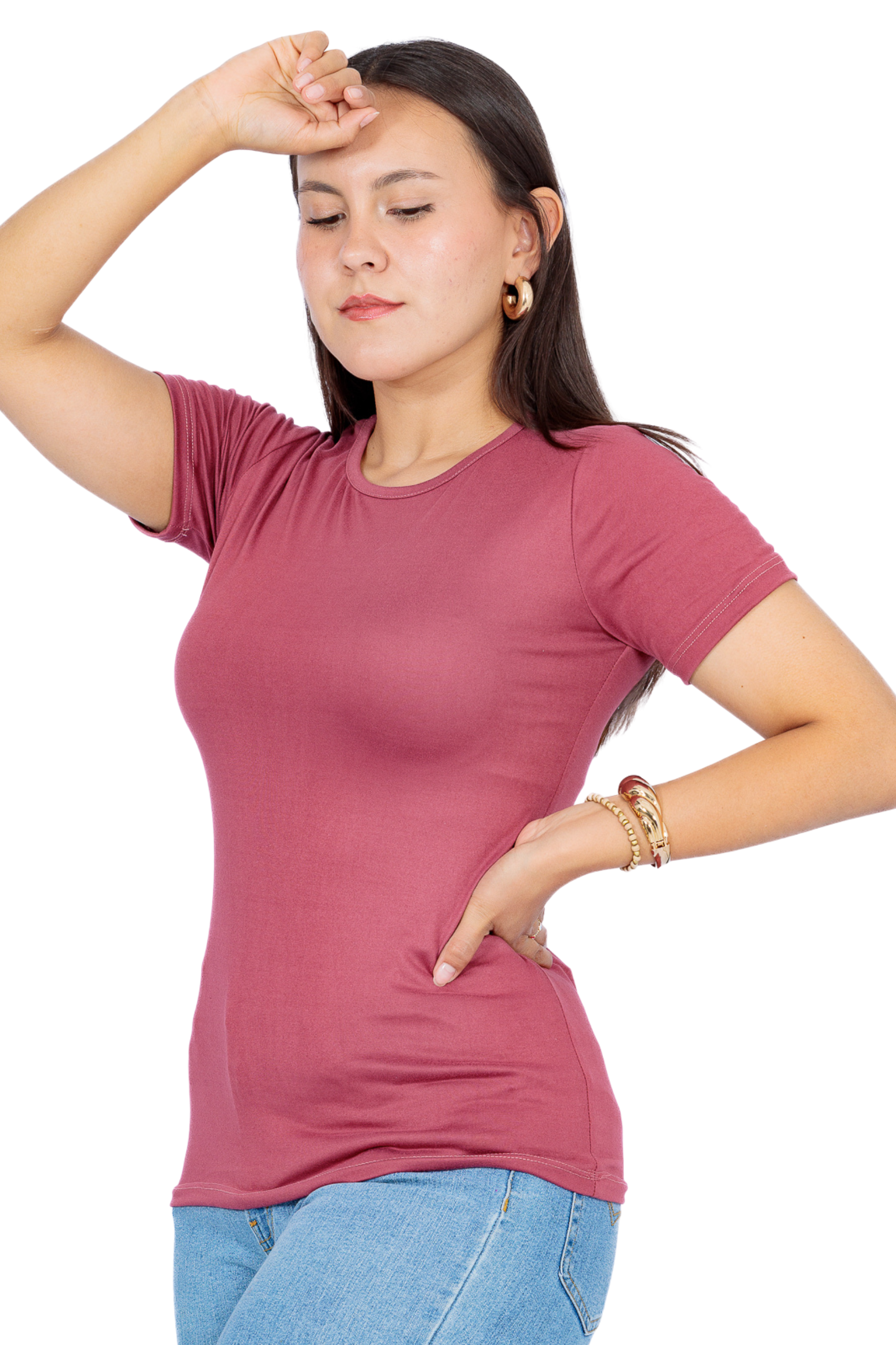 Blusa Lisa Manga Corta