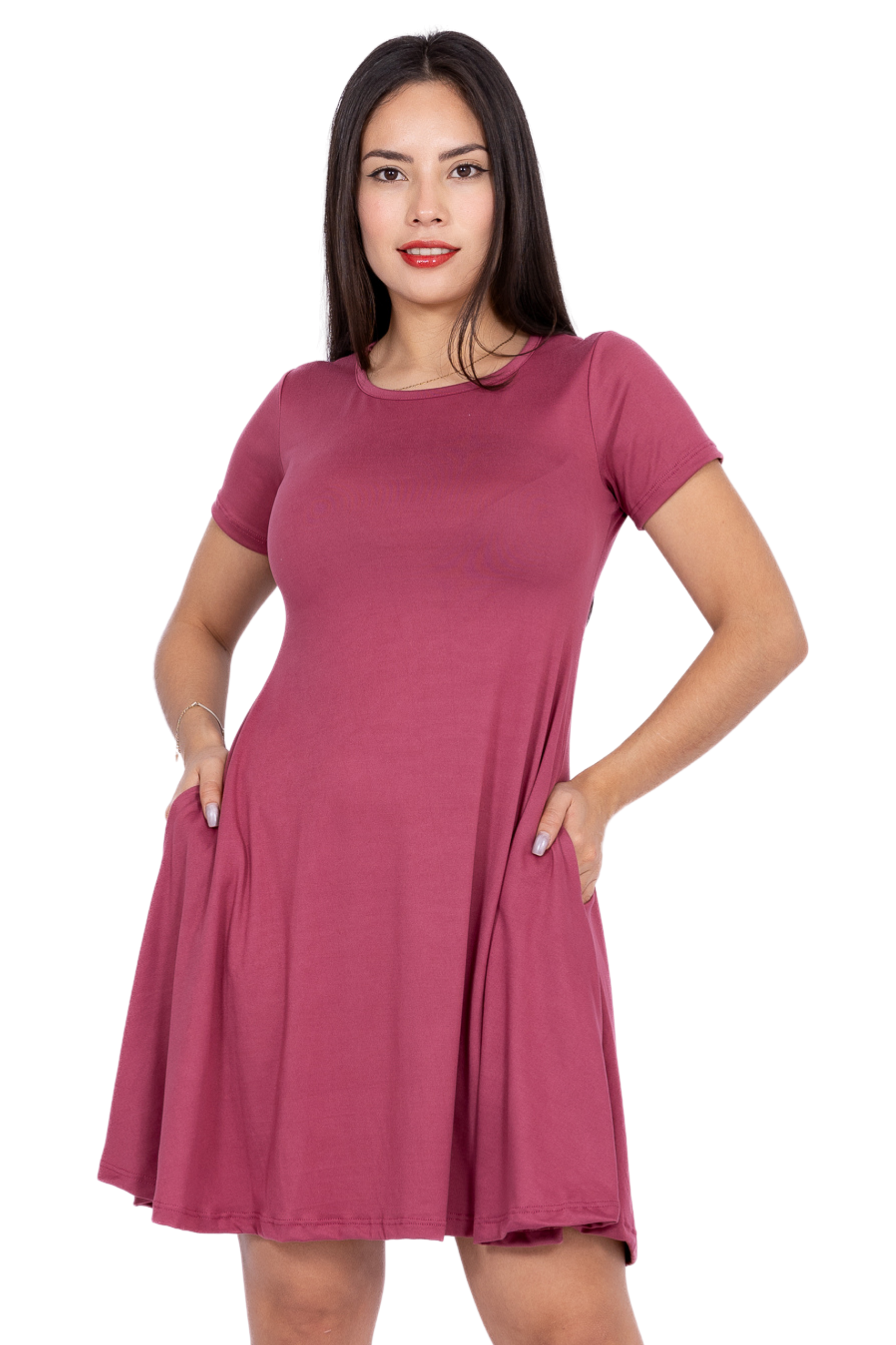 Vestido Bolivia Manga Corta
