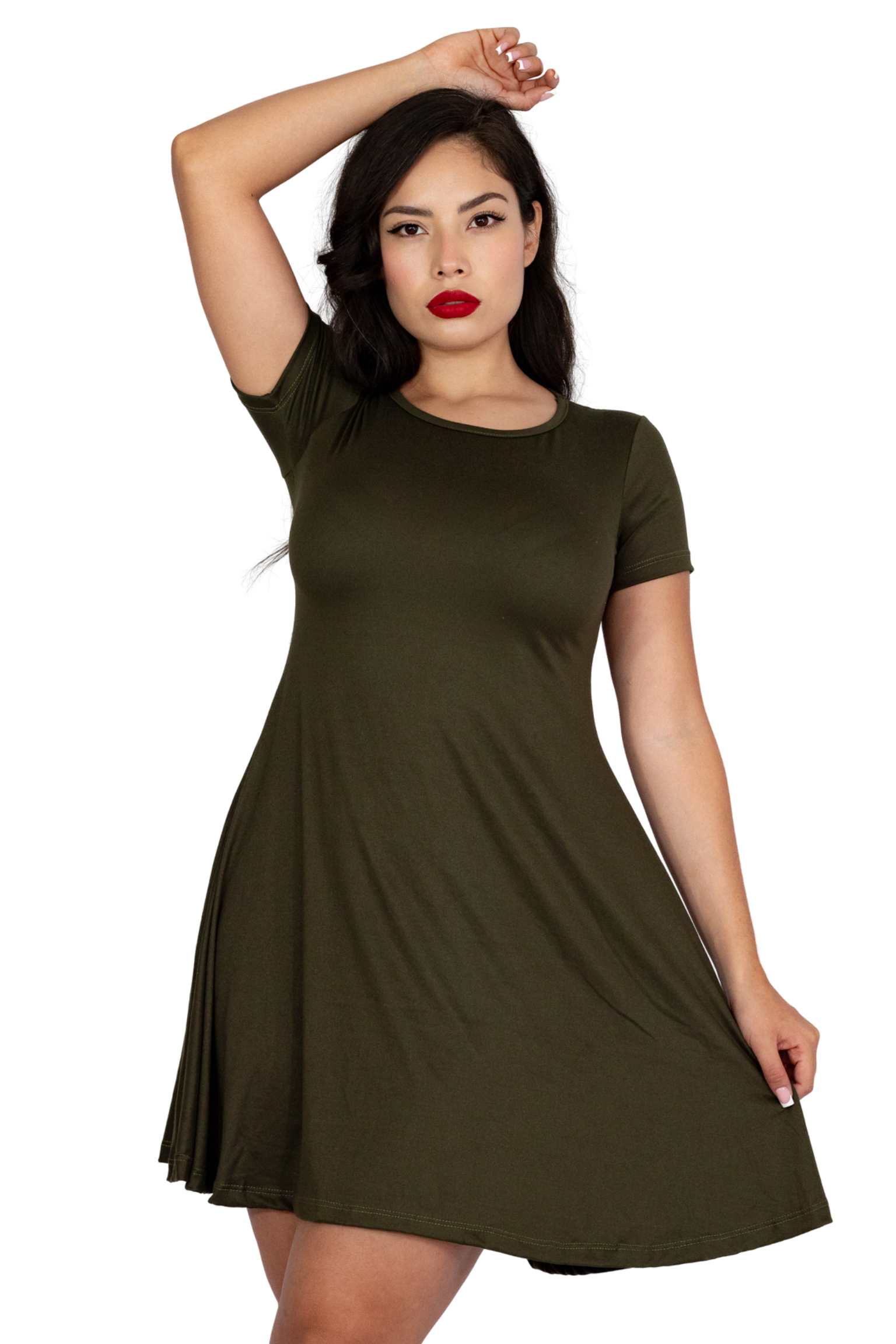 Vestido Aurora Manga Corta