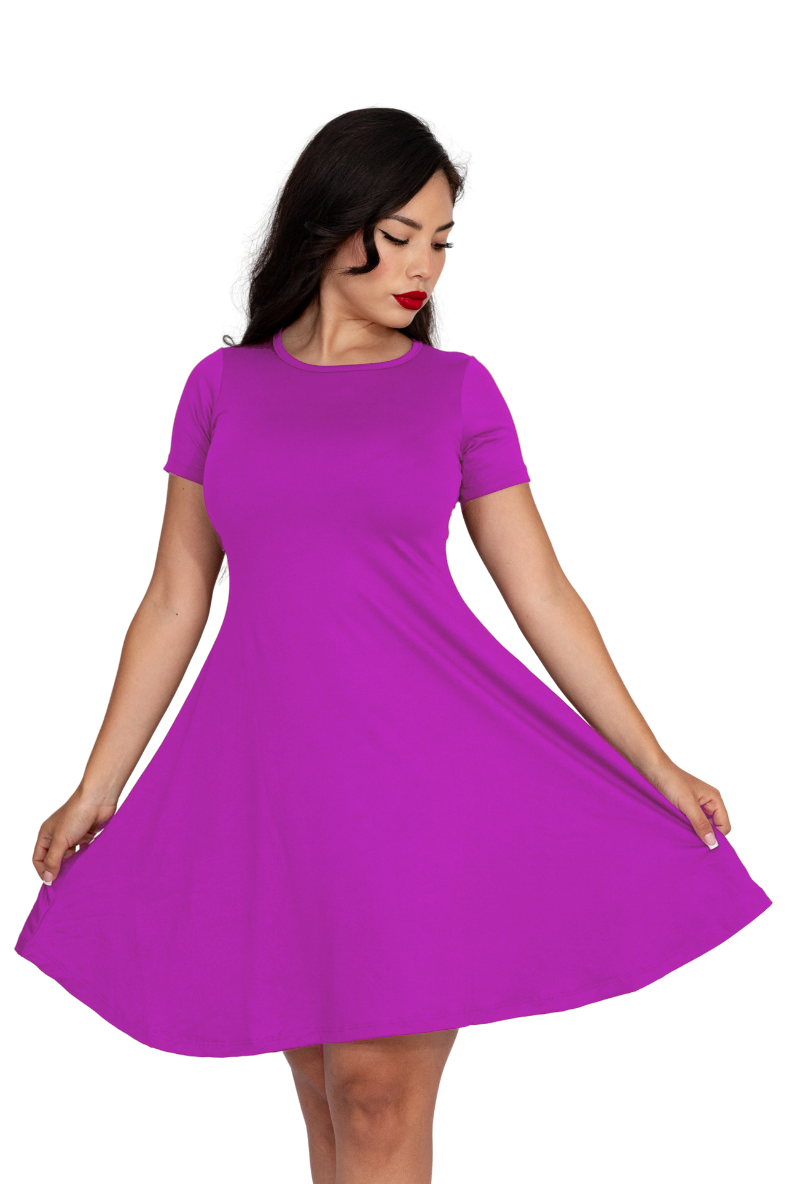 Vestido Aurora Manga Corta