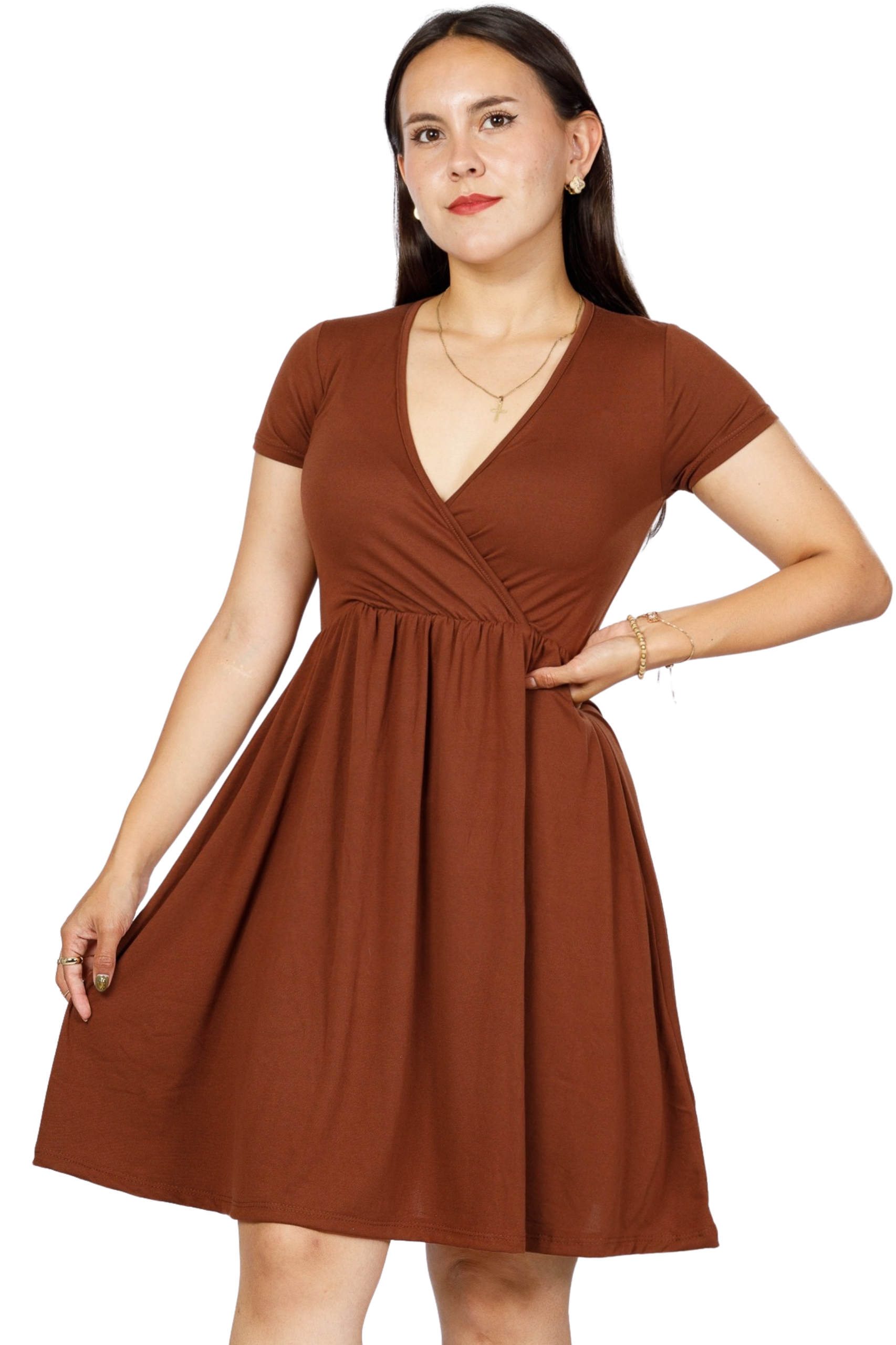 Vestido Venus Manga Corta