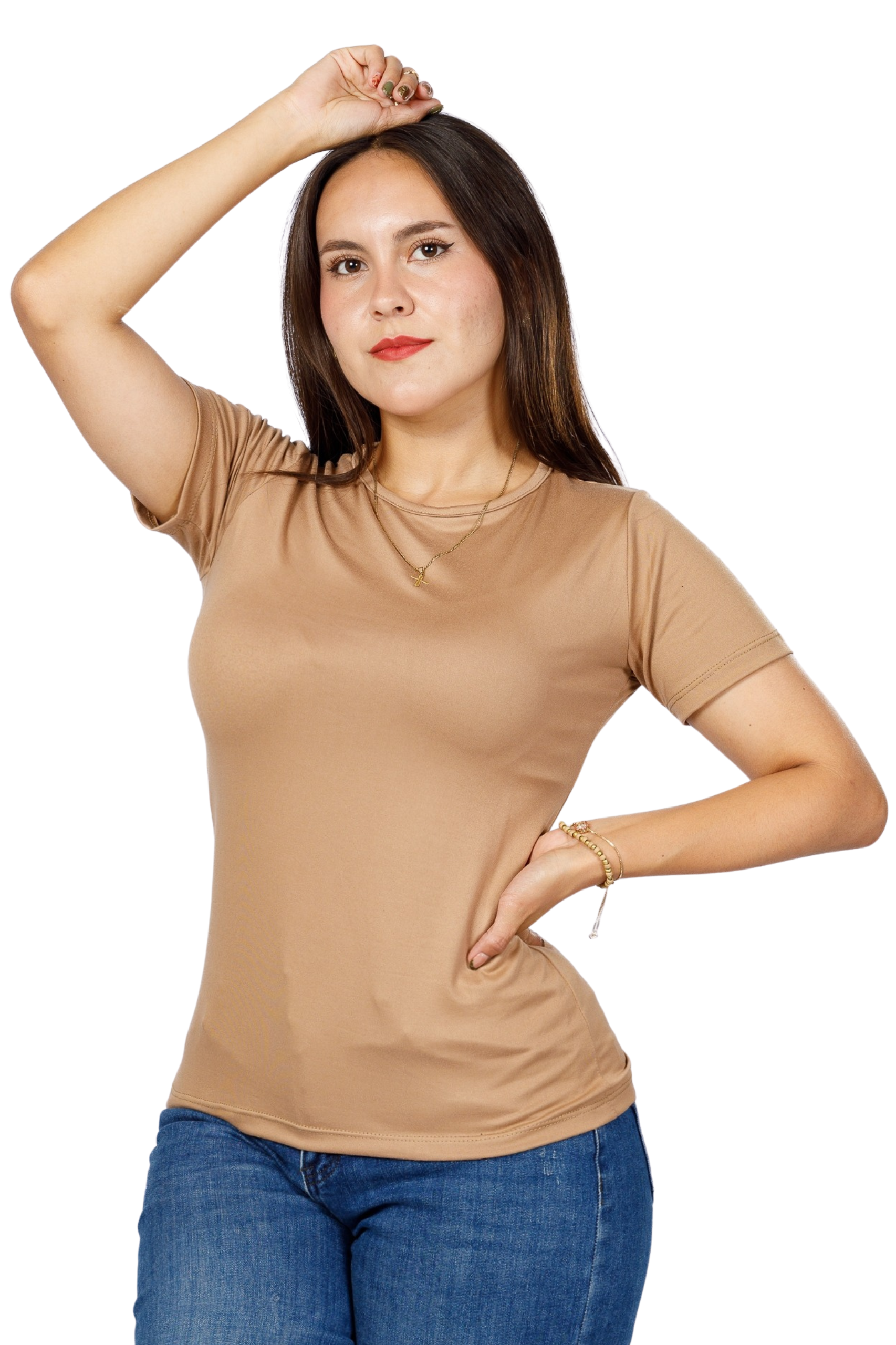 Blusa Lisa Manga Corta