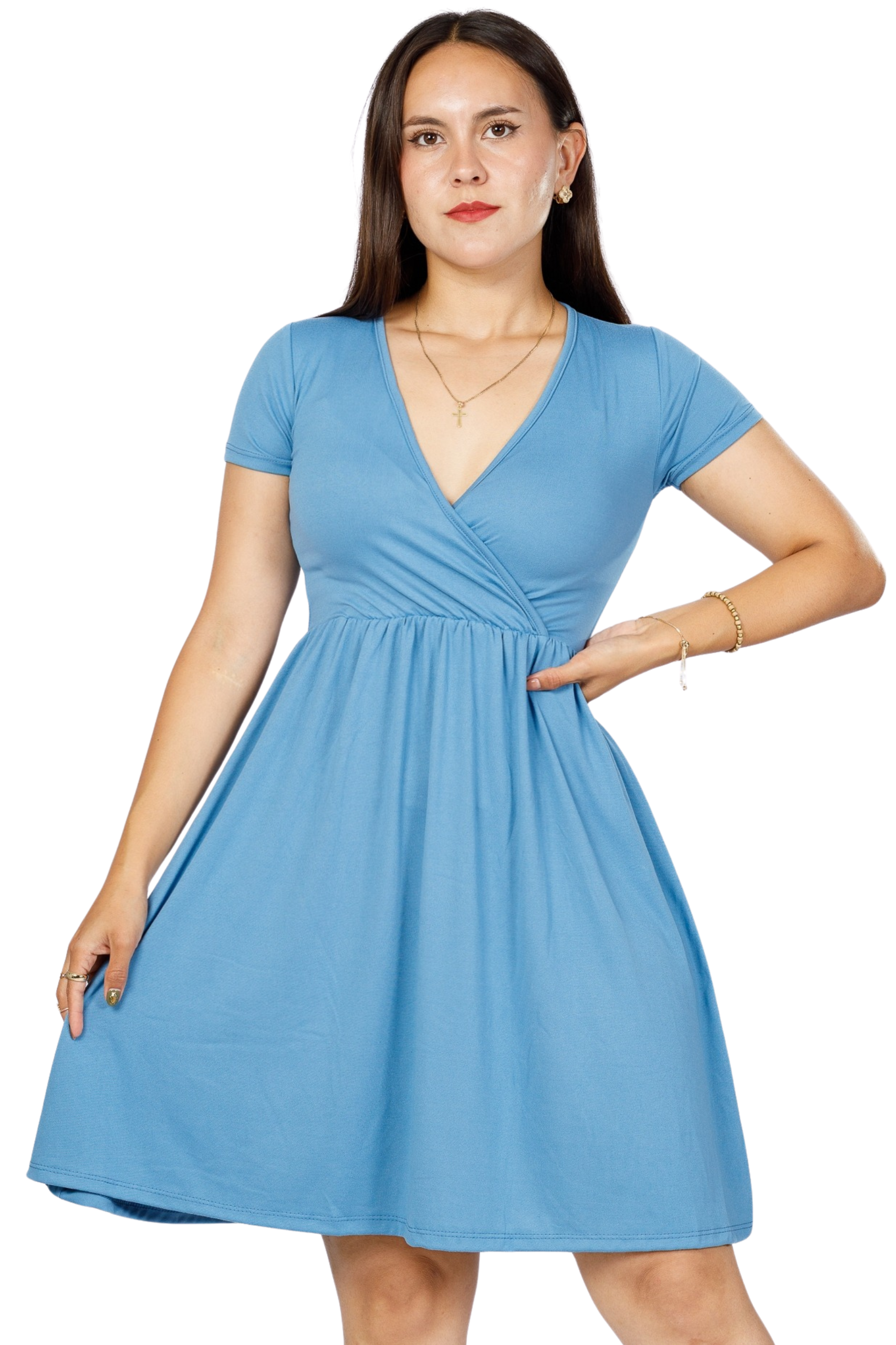 Vestido Venus Manga Corta