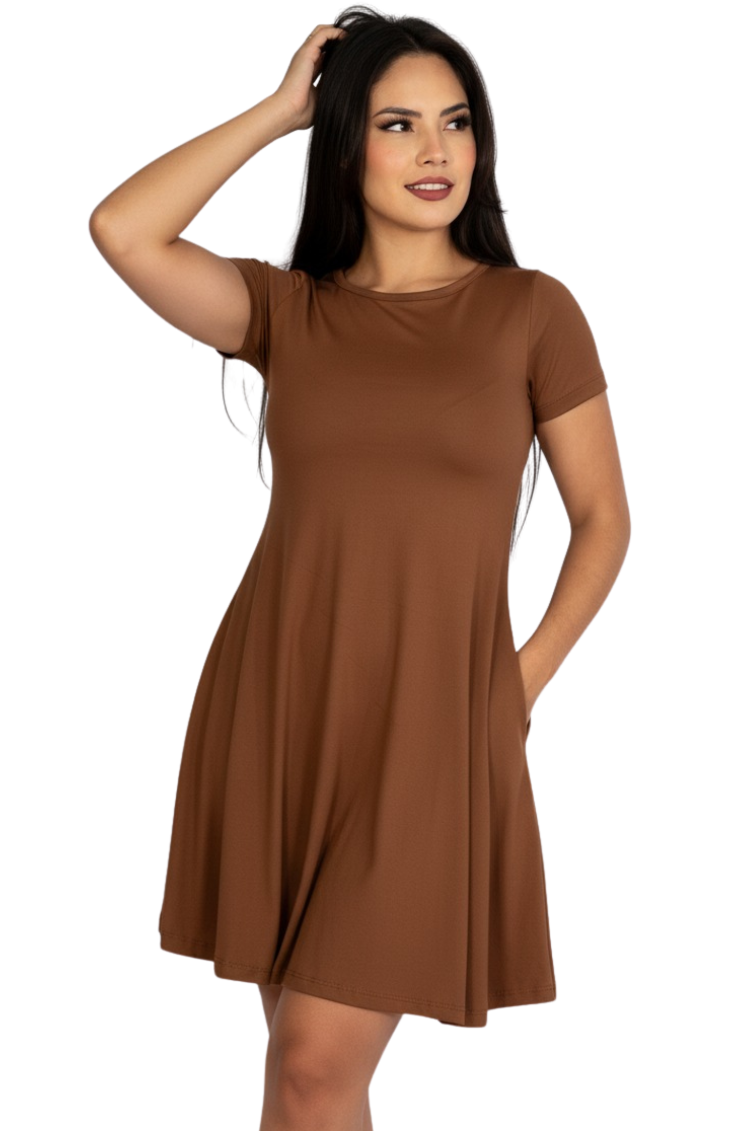 Vestido Bolivia Manga Corta