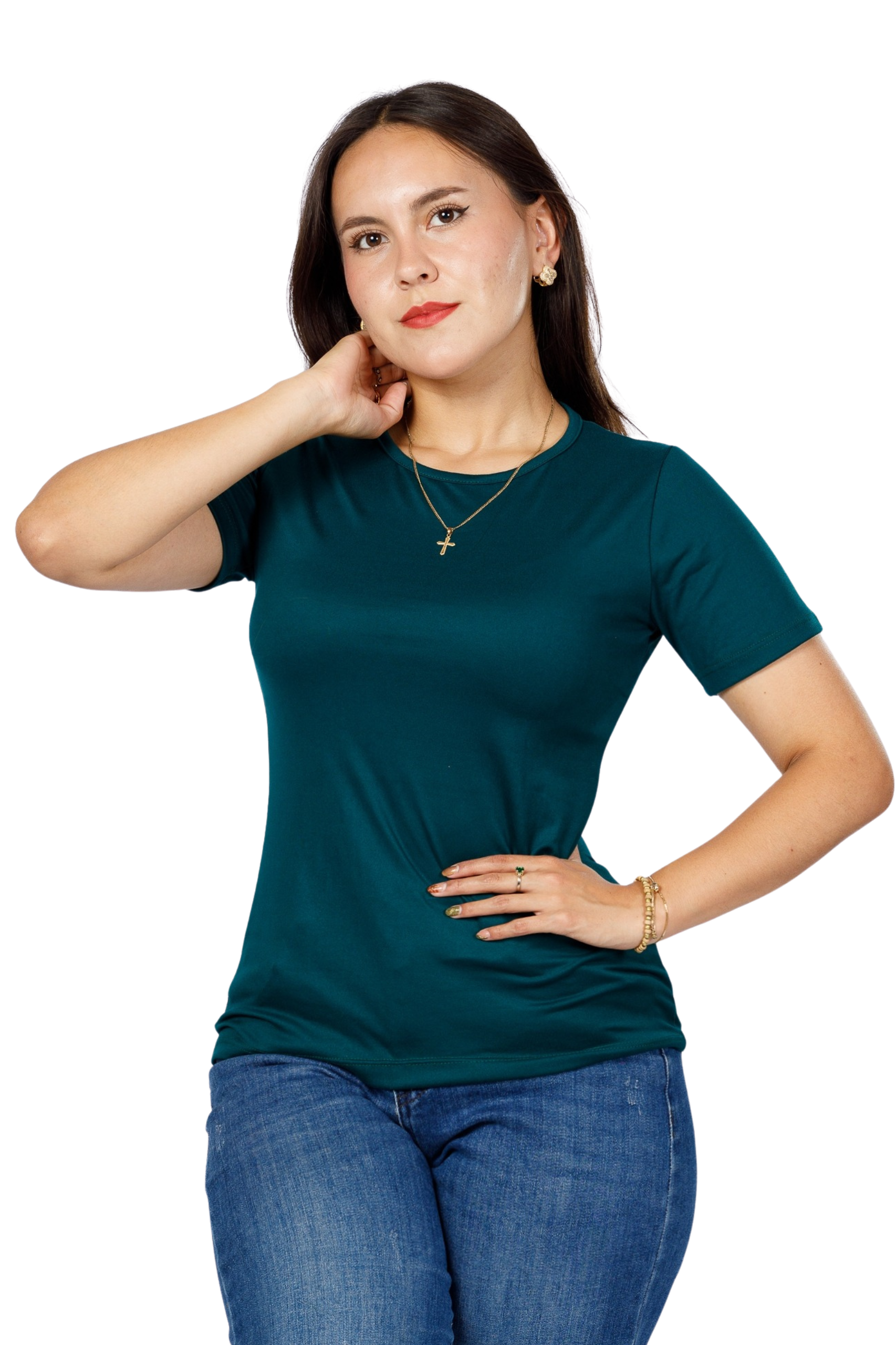 Blusa Lisa Manga Corta