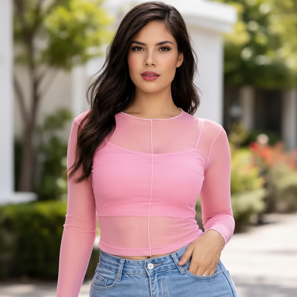 Blusa Alabama Manga larga