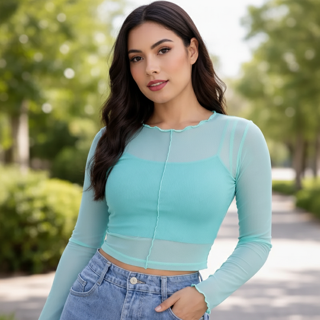 Blusa Alabama Manga larga