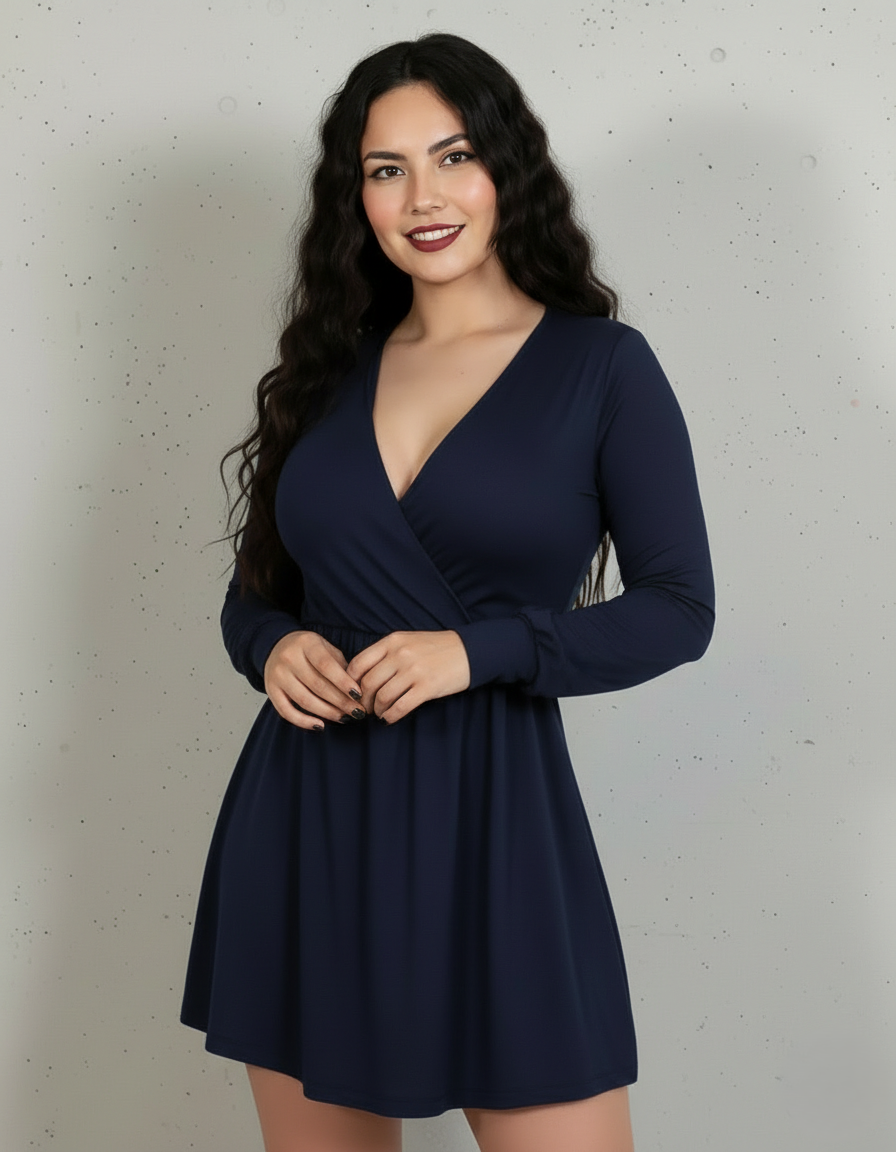 Vestido Venus Manga Larga