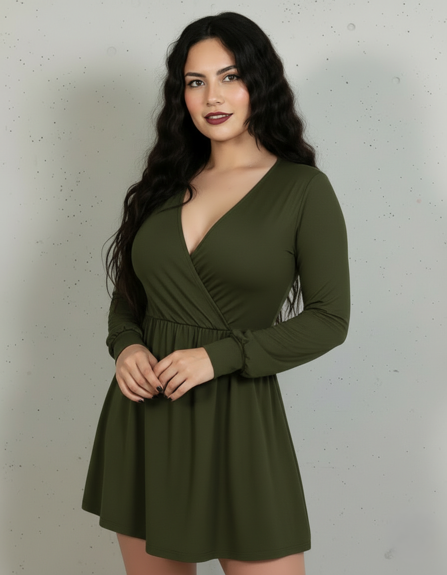 Vestido Venus Manga Larga