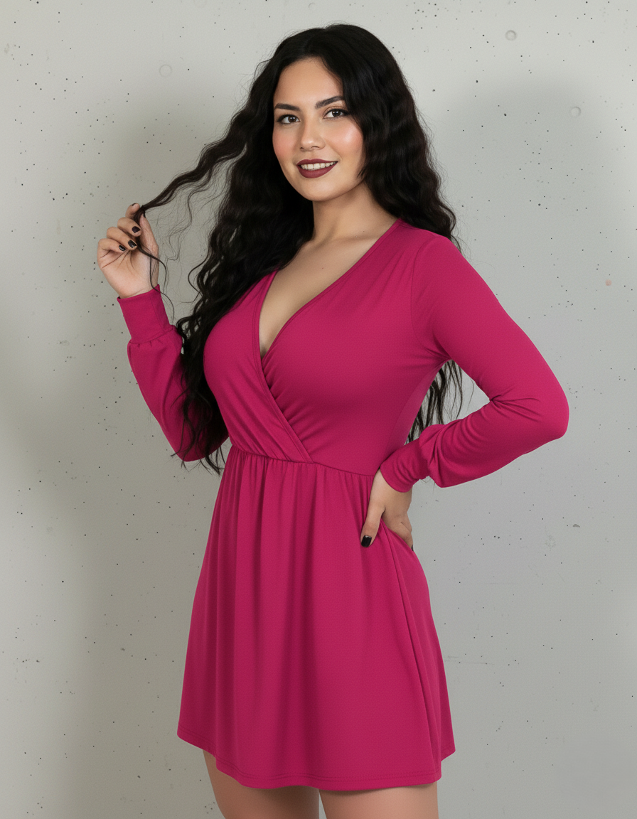 Vestido Venus Manga Larga