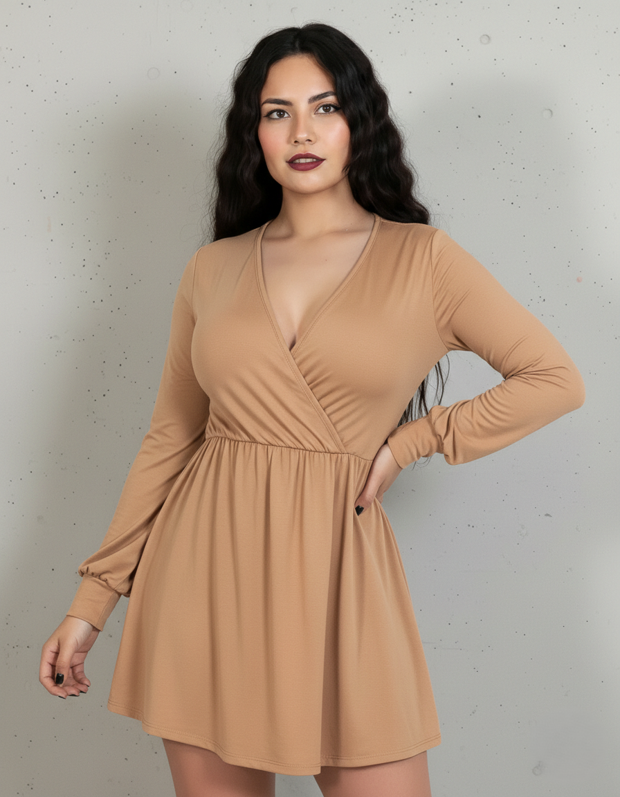Vestido Venus Manga Larga