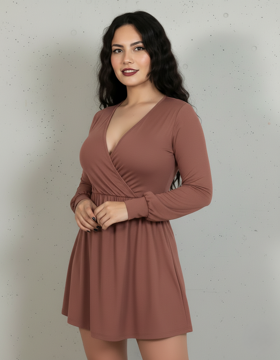 Vestido Venus Manga Larga