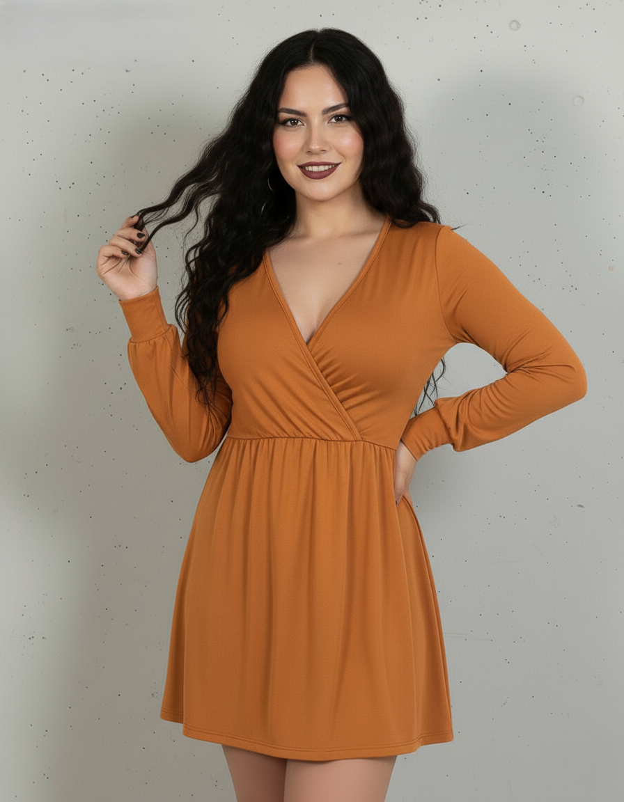 Vestido Venus Manga Larga