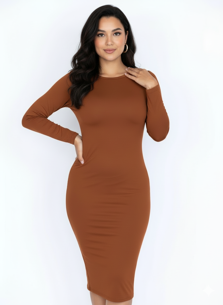 Vestido Londres Manga Larga