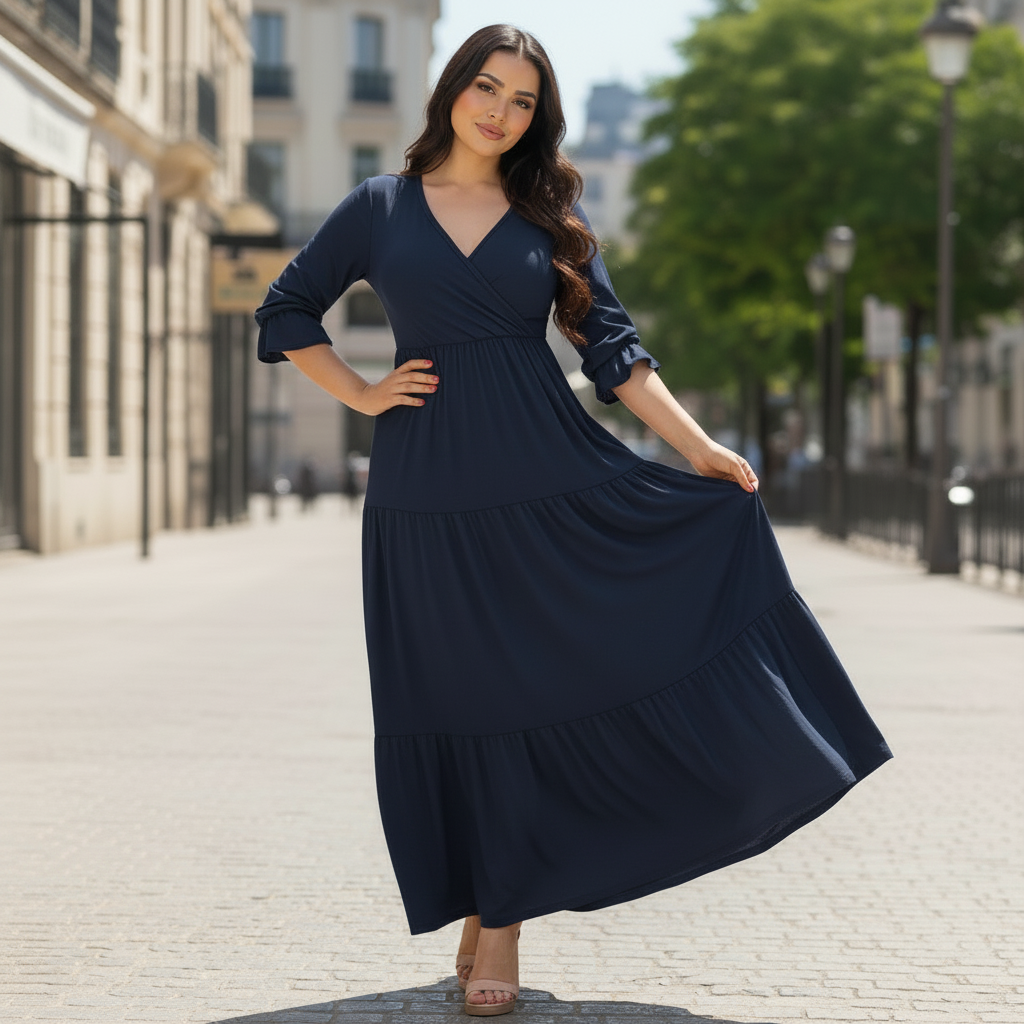 Maxivestido Manhattan