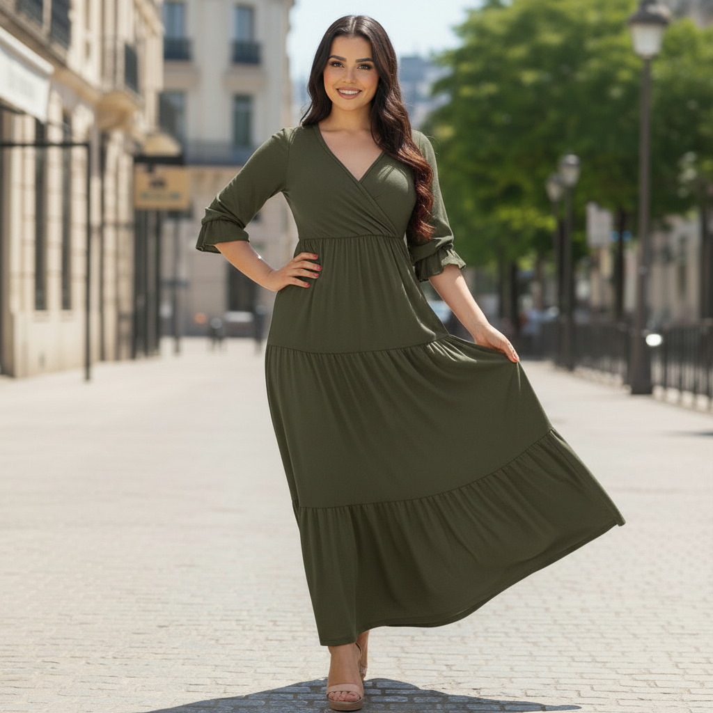 Maxivestido Manhattan
