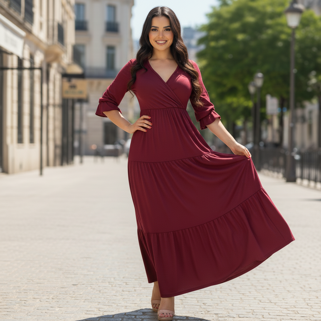 Maxivestido Manhattan