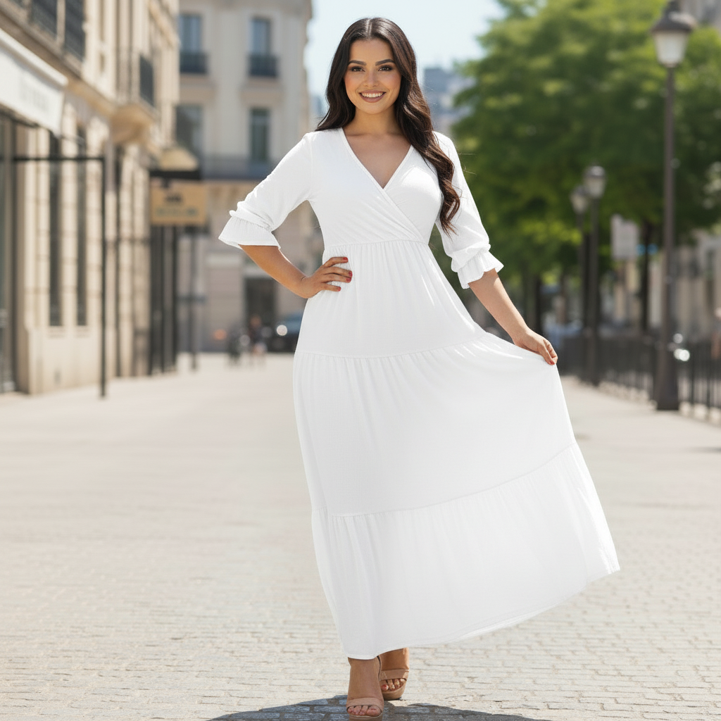 Maxivestido Manhattan