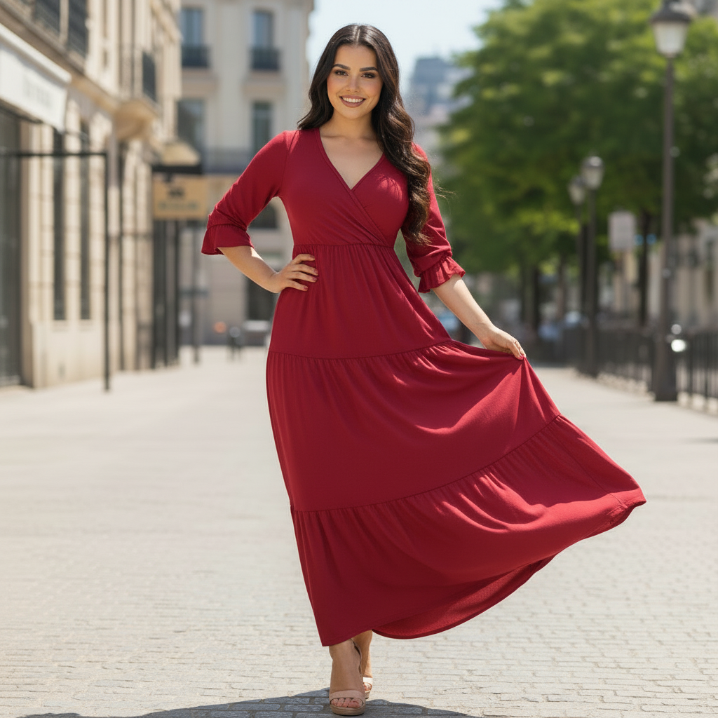 Maxivestido Manhattan