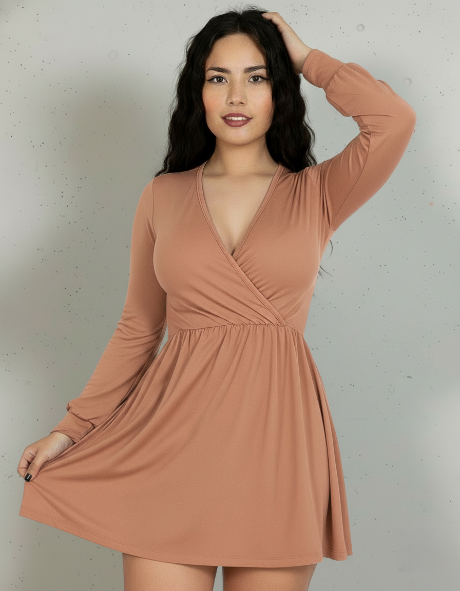 Vestido Venus Manga Larga