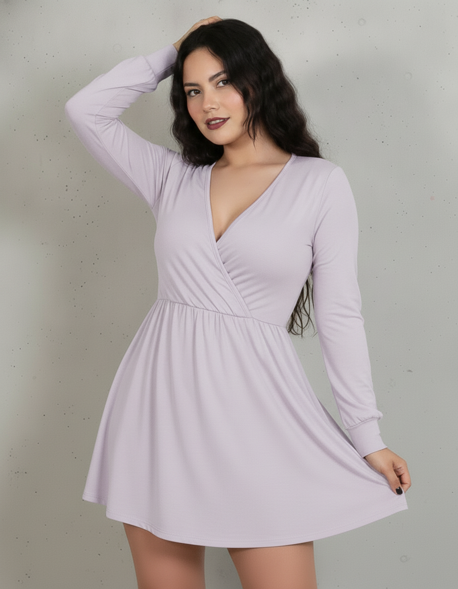Vestido Venus Manga Larga