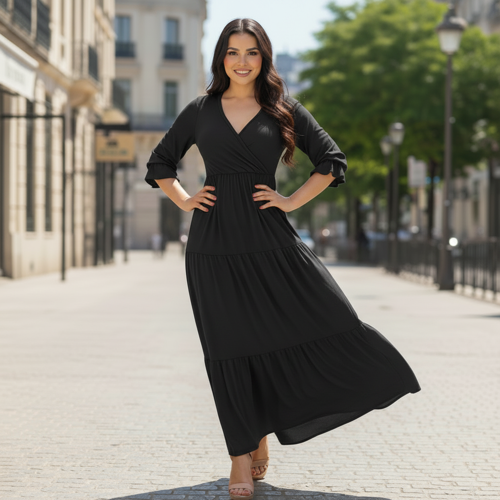 Maxivestido Manhattan