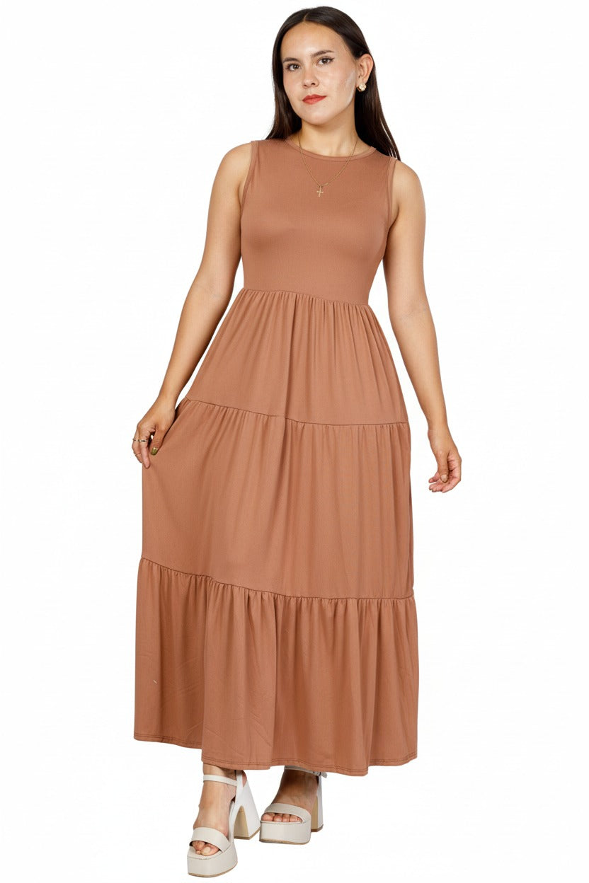 Maxivestido Tulum Sin Manga