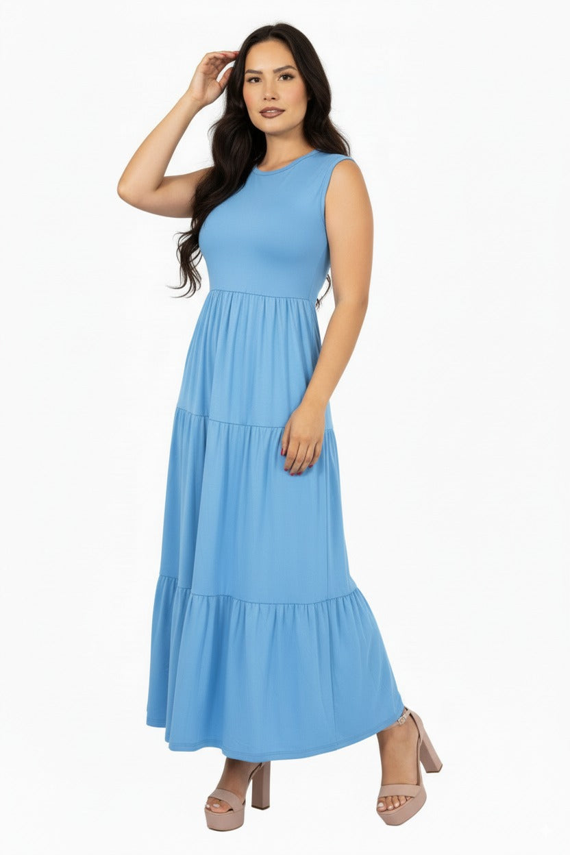 Maxivestido Tulum Sin Manga