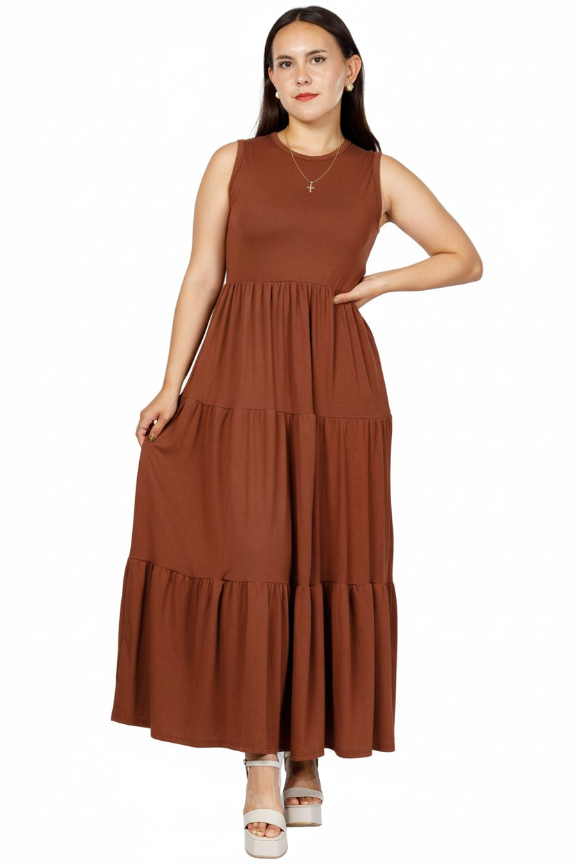 Maxivestido Tulum Sin Manga