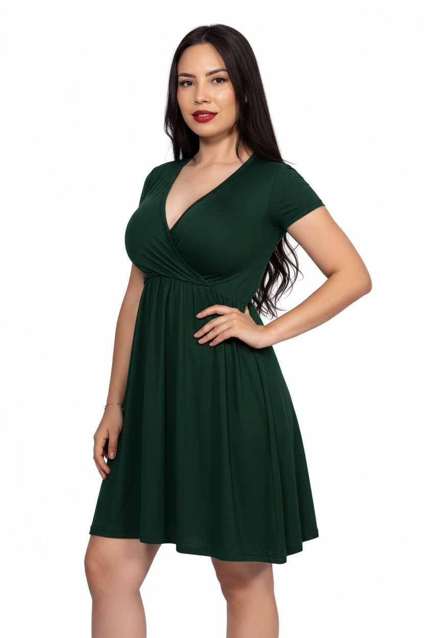 Vestido Venus Manga Corta