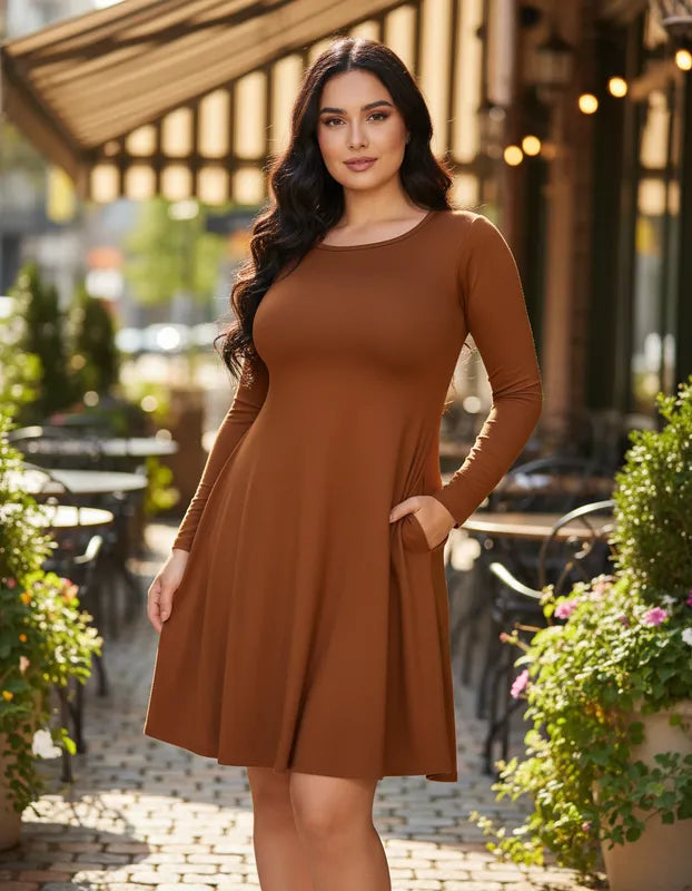 Vestido Bolivia Manga Larga
