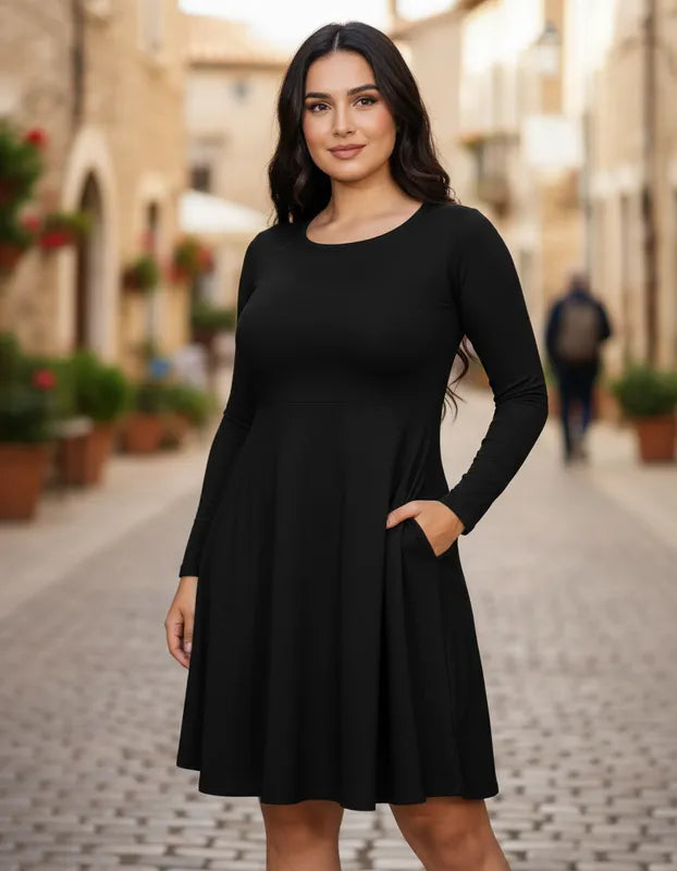 Vestido Bolivia Manga Larga