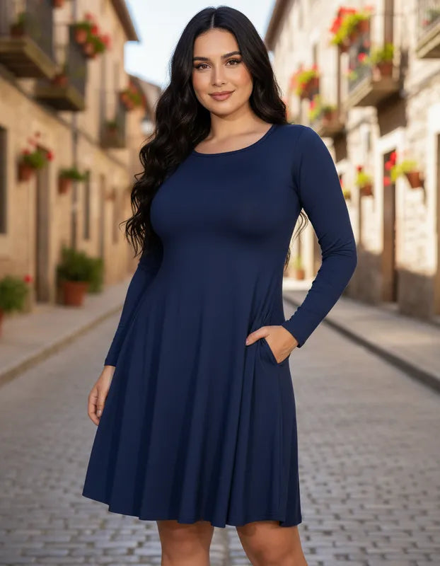 Vestido Bolivia Manga Larga