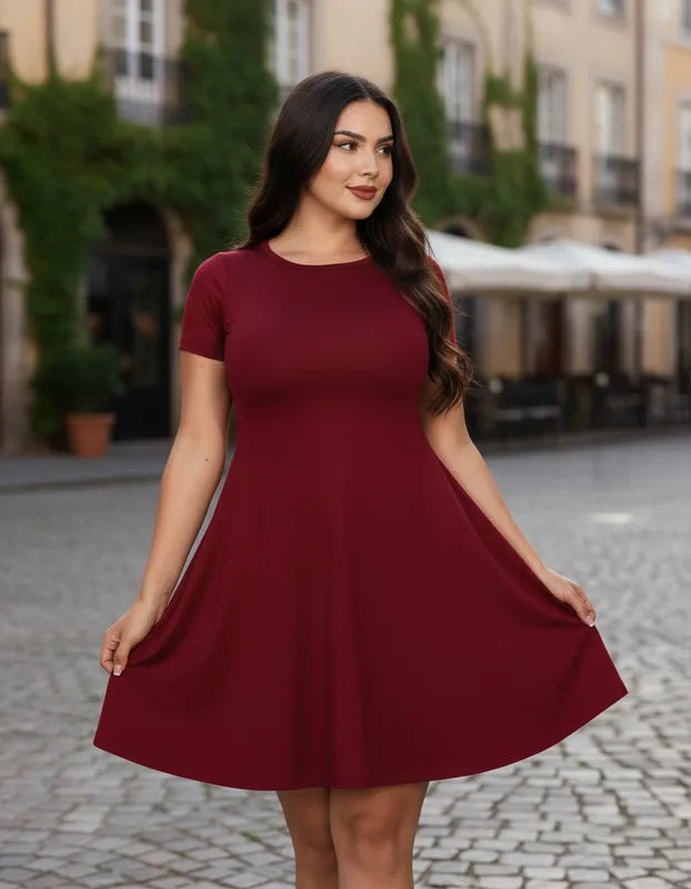 Vestido Aurora Manga Corta